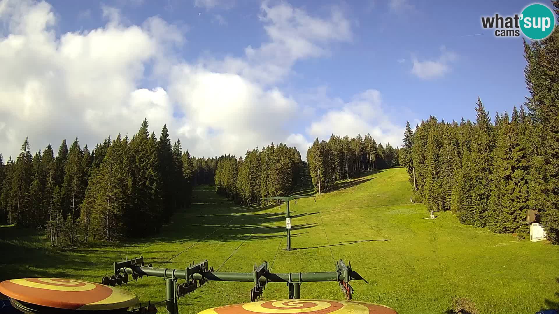 Estación de esquí Rogla Webcam Ostruščica pistas 1 y 2