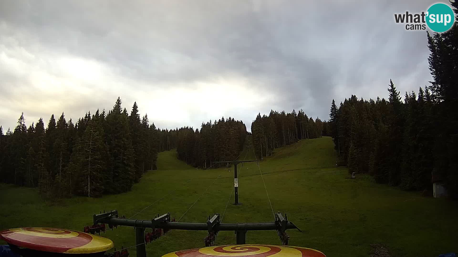 Skigebiet Rogla Webcam Ostruščica Piste 1 und 2