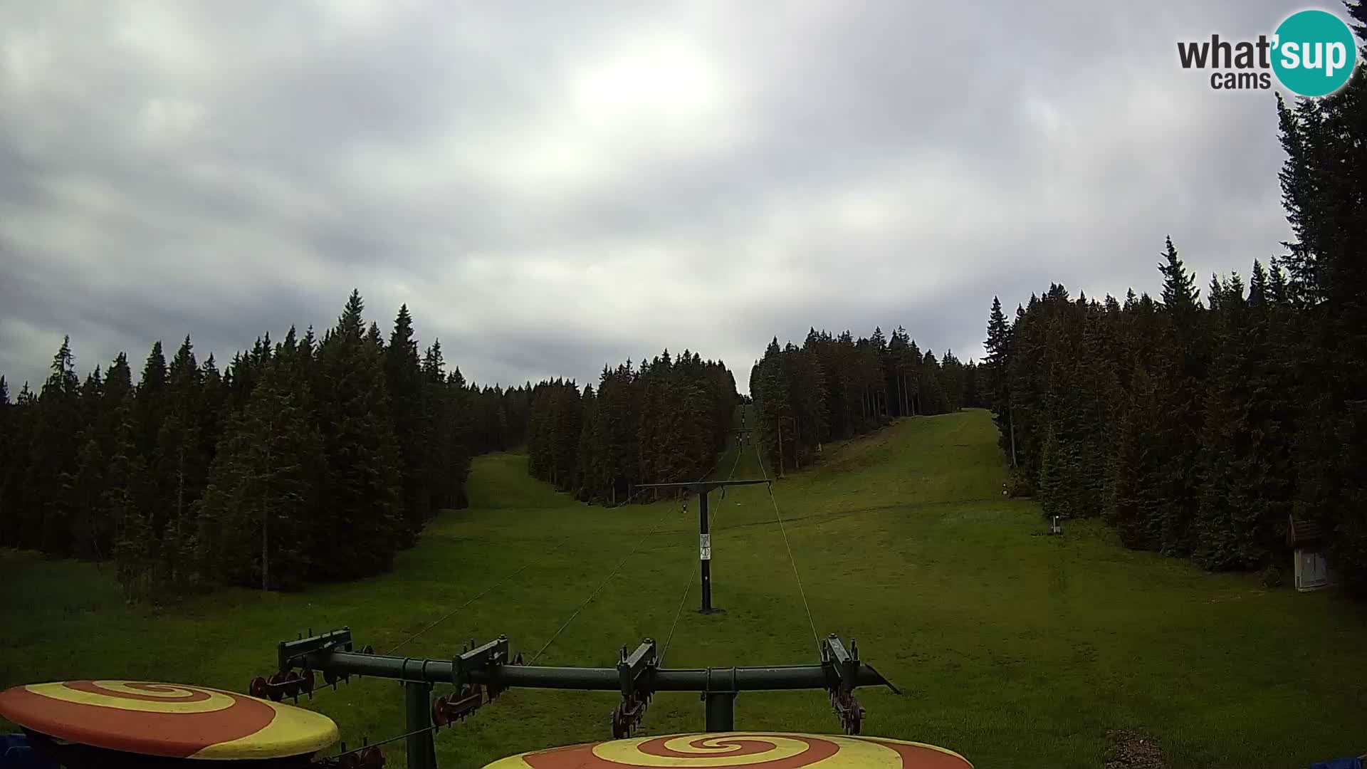 Skigebiet Rogla Webcam Ostruščica Piste 1 und 2