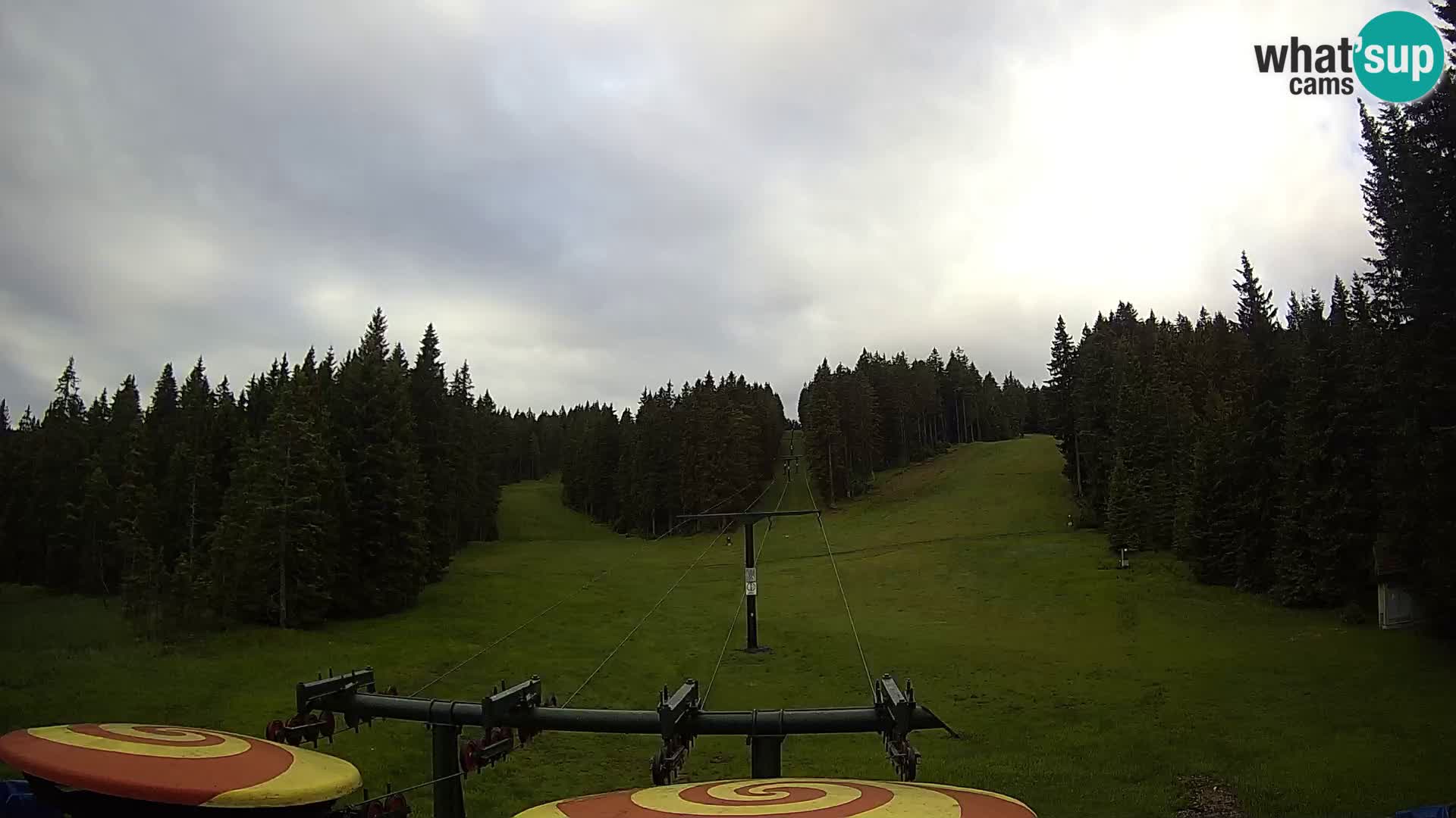 Skijalište Rogla web kamera Ostruščica proga 1 in 2
