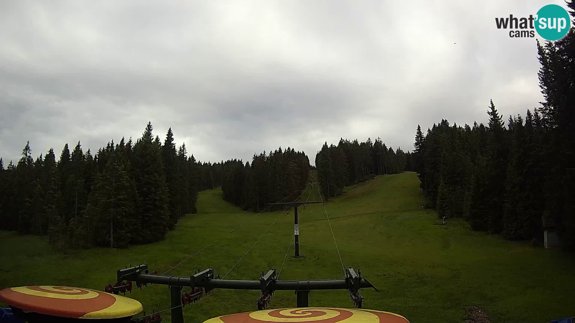 Skijalište Rogla web kamera Ostruščica proga 1 in 2