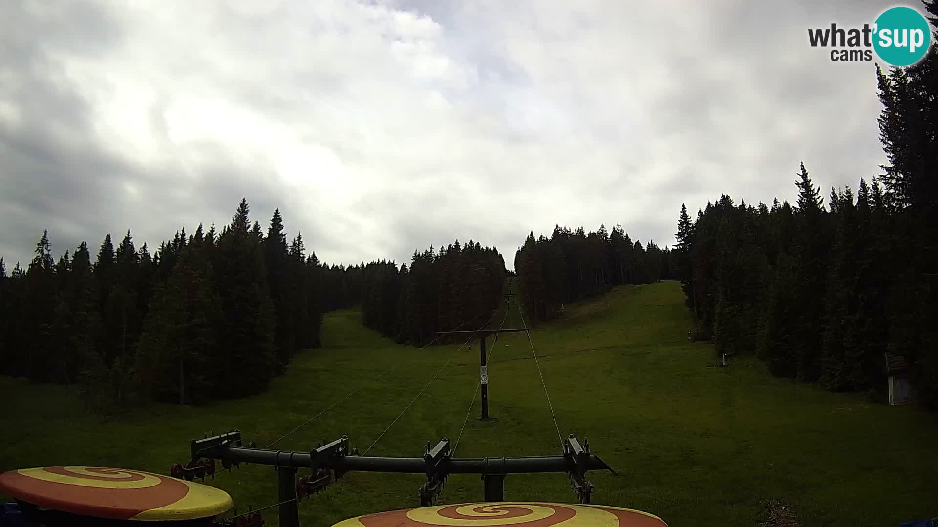 Station de ski Rogla Webcam Ostruščica pistes 1 et 2