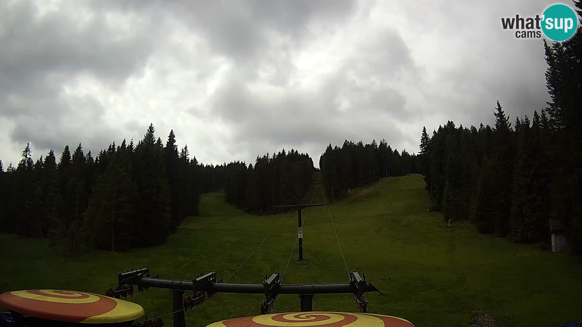 Comprensorio sciistico Rogla Webcam live Ostruščica piste 1 e 2