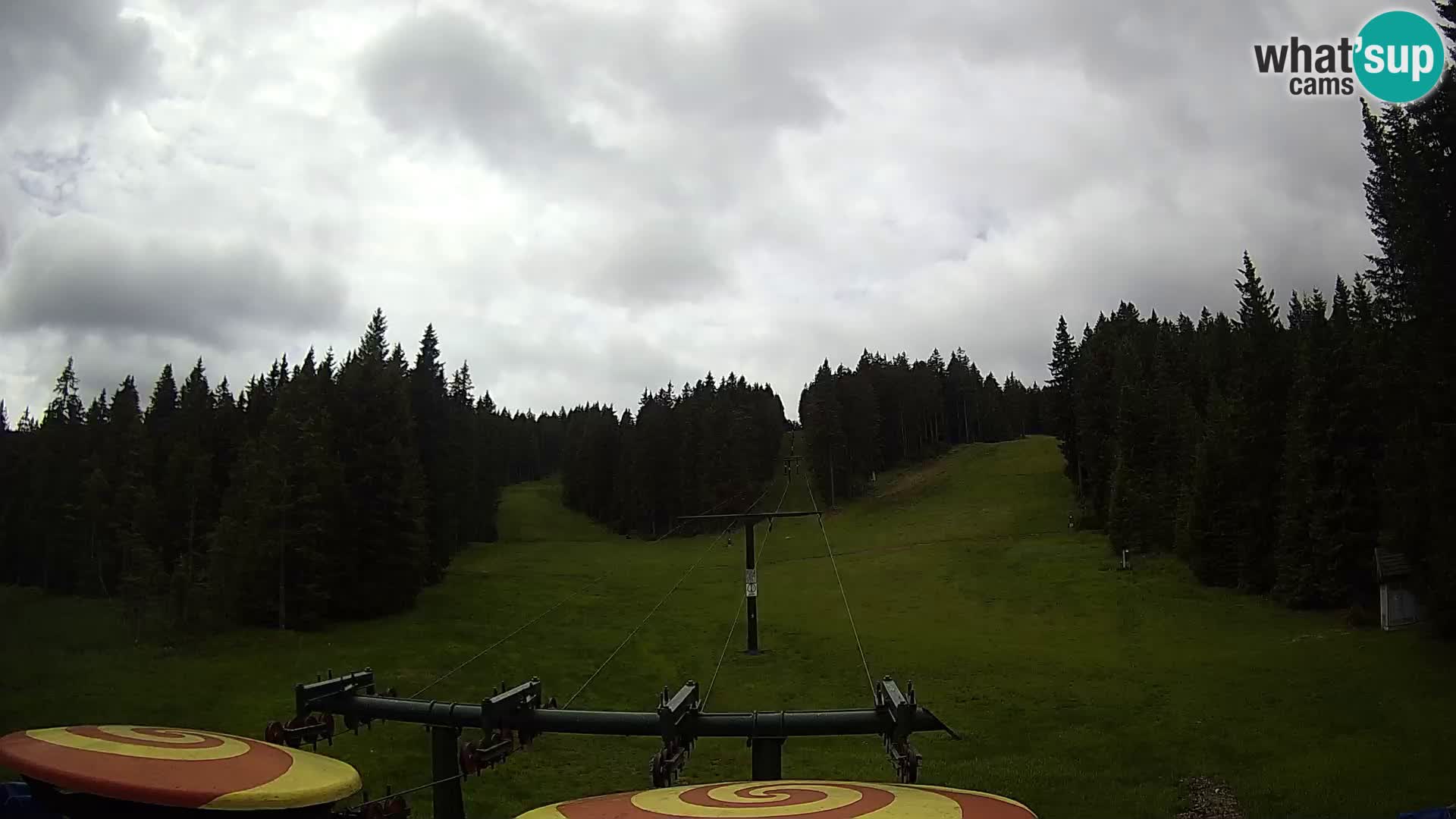 Comprensorio sciistico Rogla Webcam live Ostruščica piste 1 e 2