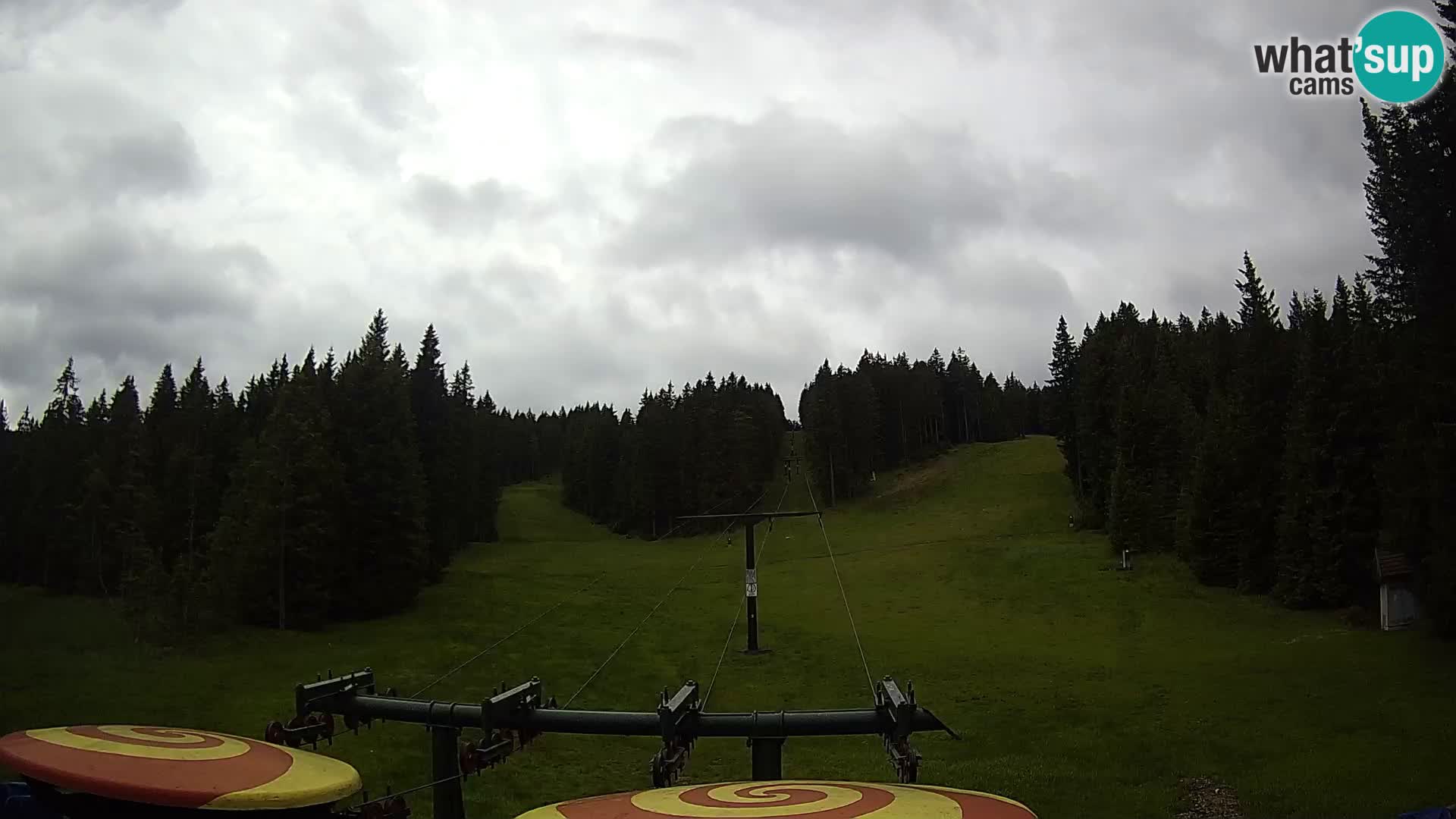 Comprensorio sciistico Rogla Webcam live Ostruščica piste 1 e 2