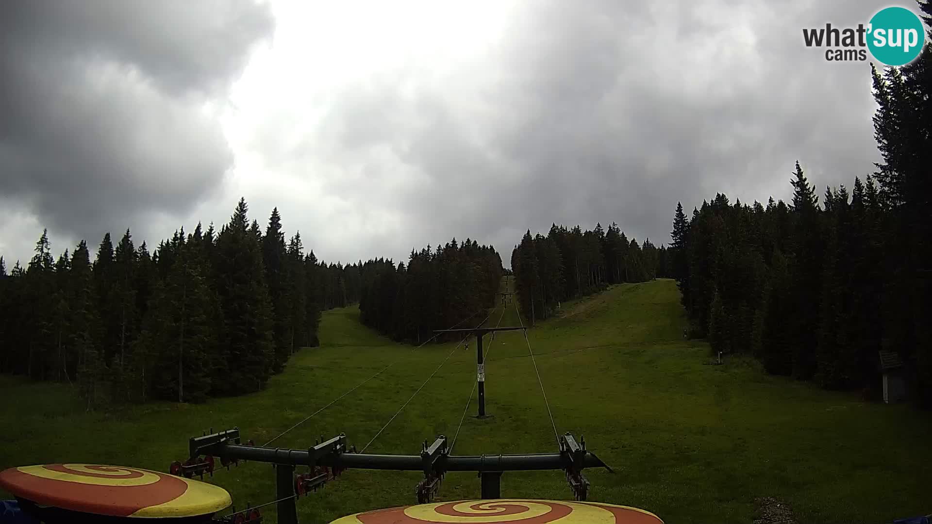 Skigebiet Rogla Webcam Ostruščica Piste 1 und 2