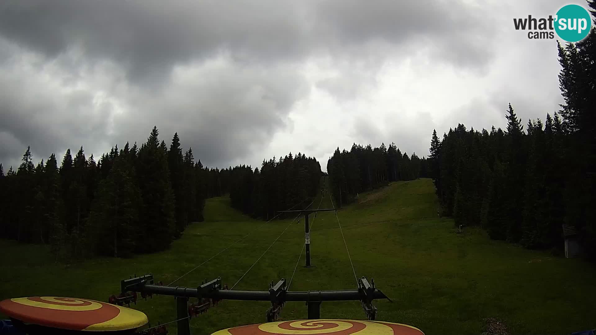Station de ski Rogla Webcam Ostruščica pistes 1 et 2
