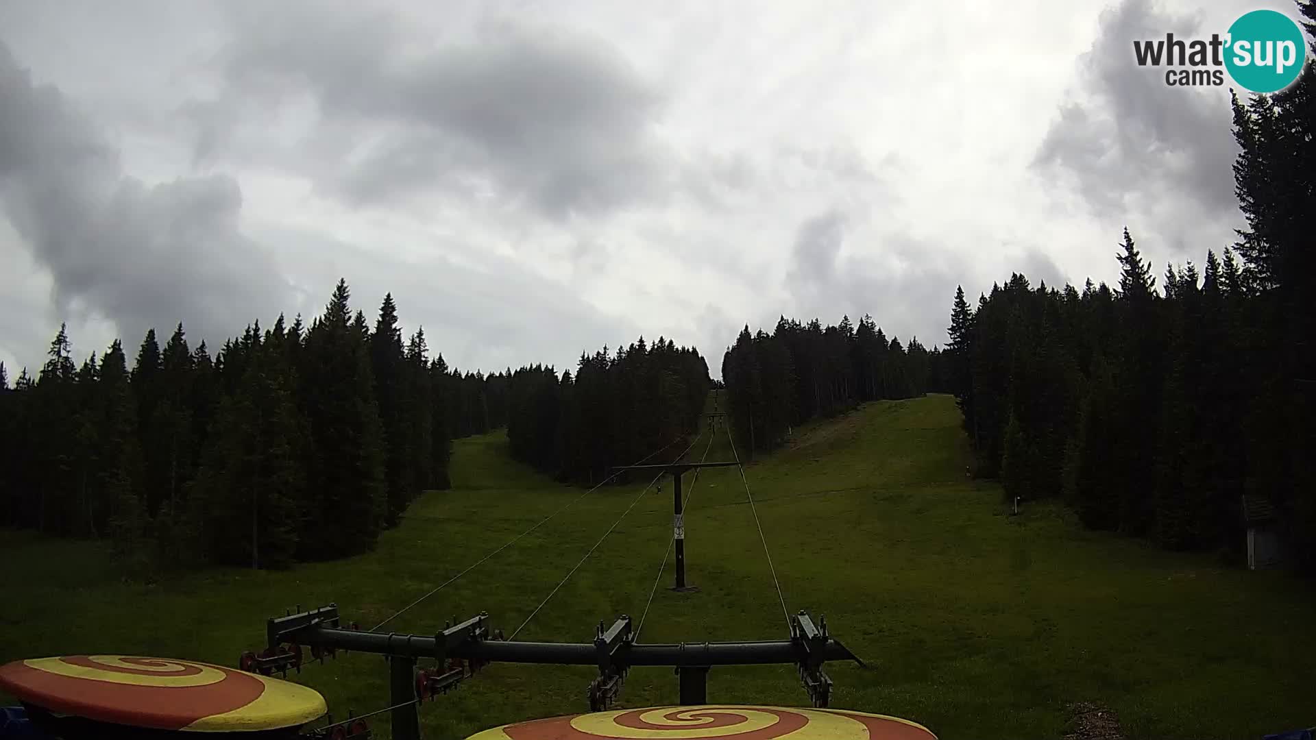 Skigebiet Rogla Webcam Ostruščica Piste 1 und 2