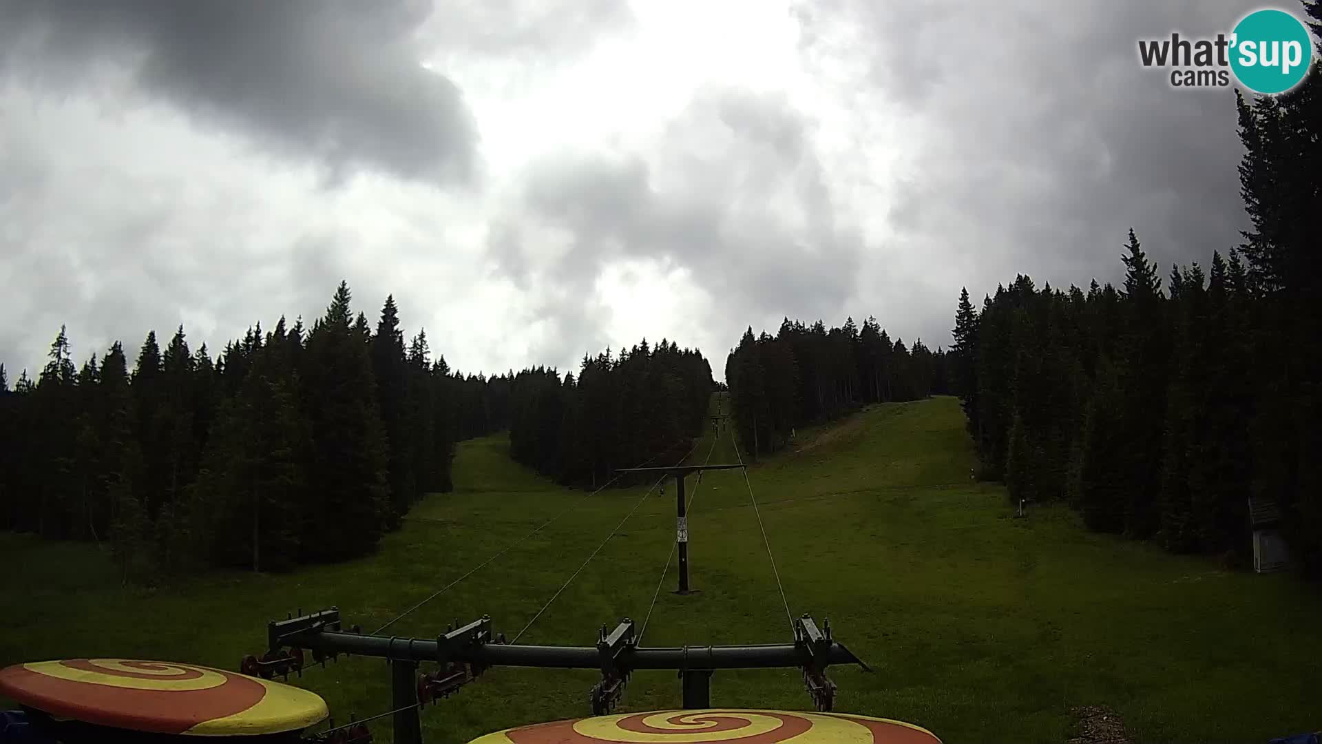 Skigebiet Rogla Webcam Ostruščica Piste 1 und 2