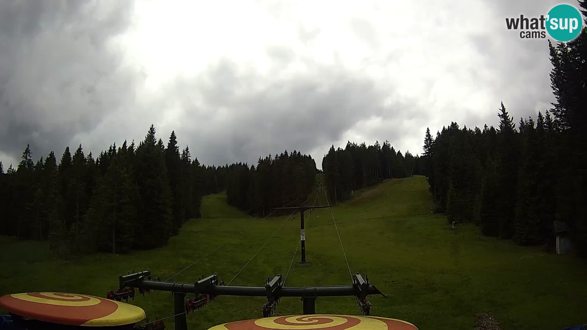 Skigebiet Rogla Webcam Ostruščica Piste 1 und 2