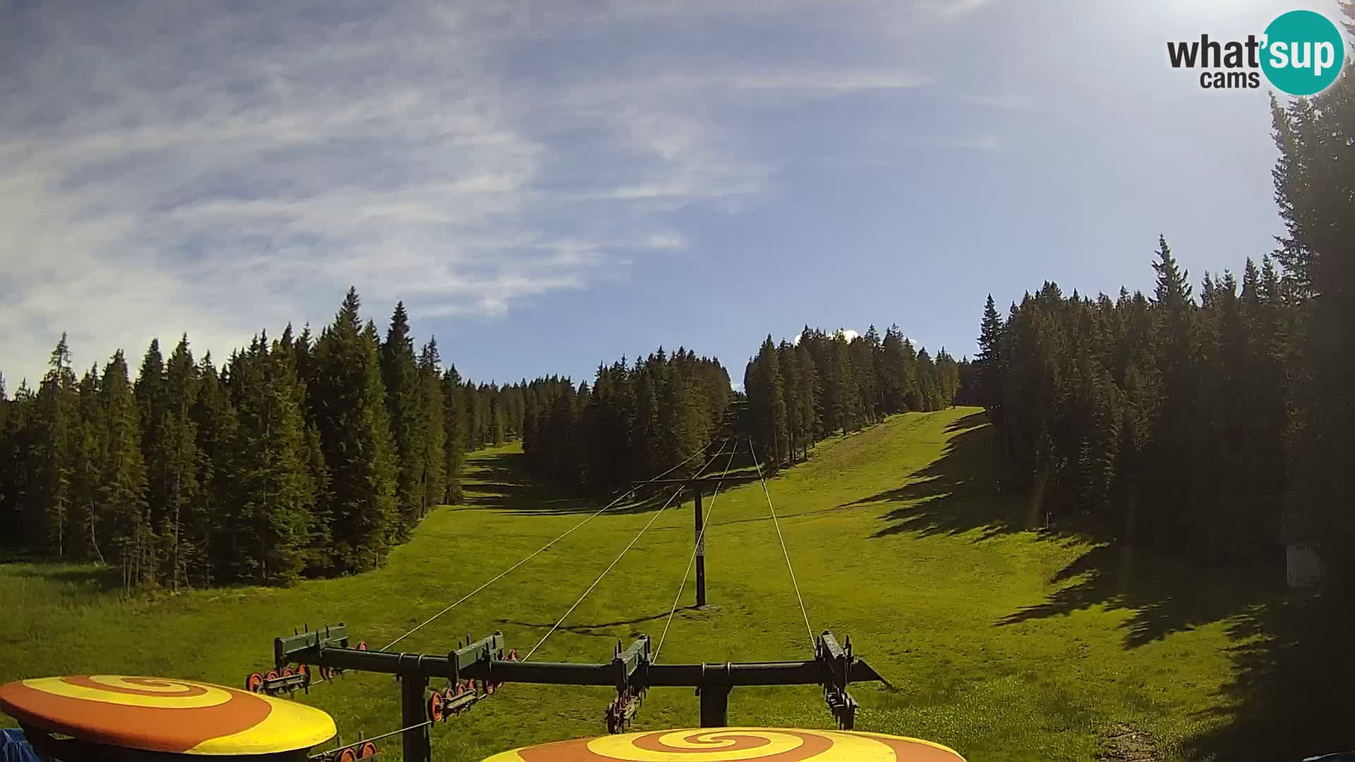 Station de ski Rogla Webcam Ostruščica pistes 1 et 2
