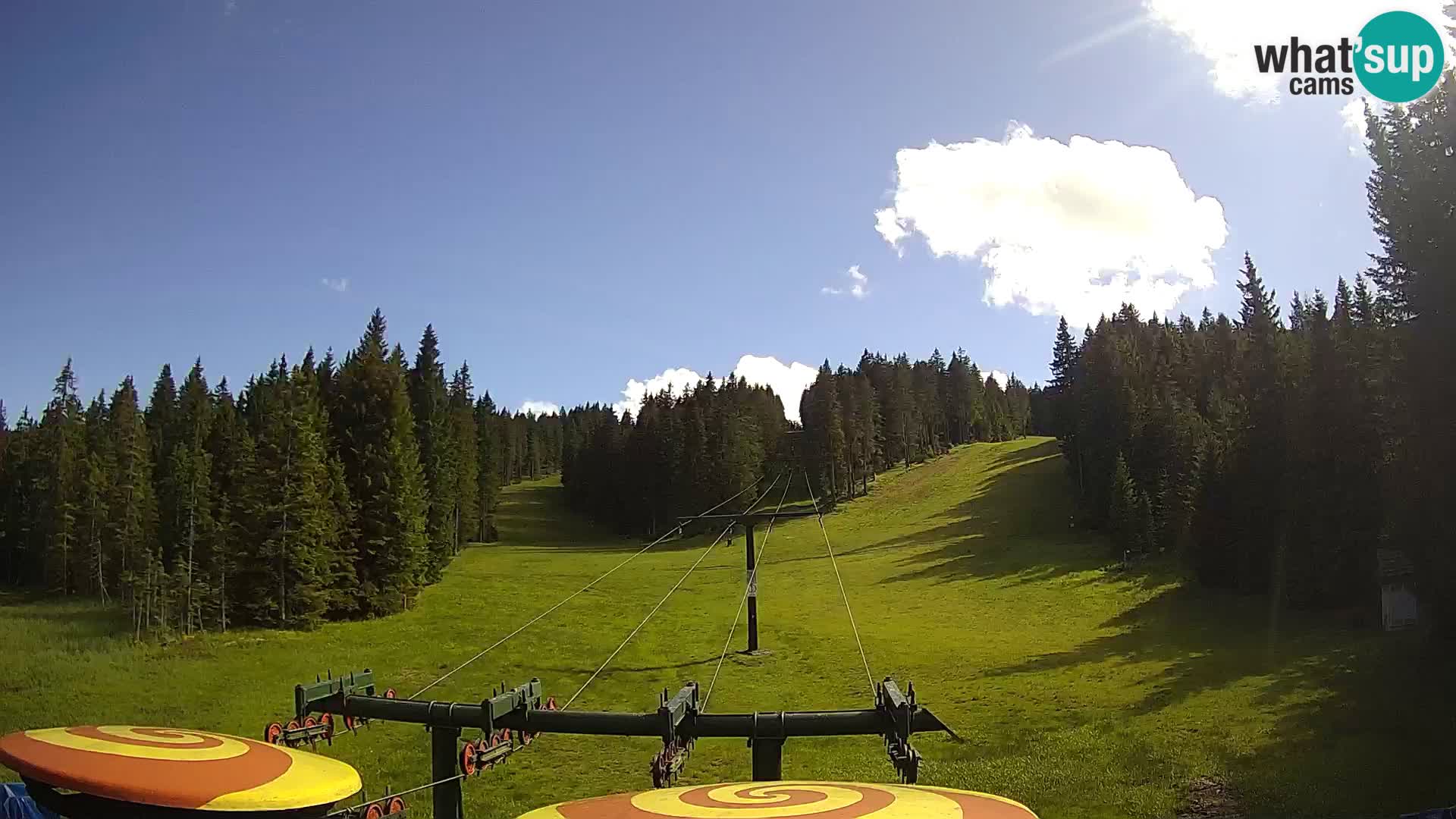 Comprensorio sciistico Rogla Webcam live Ostruščica piste 1 e 2