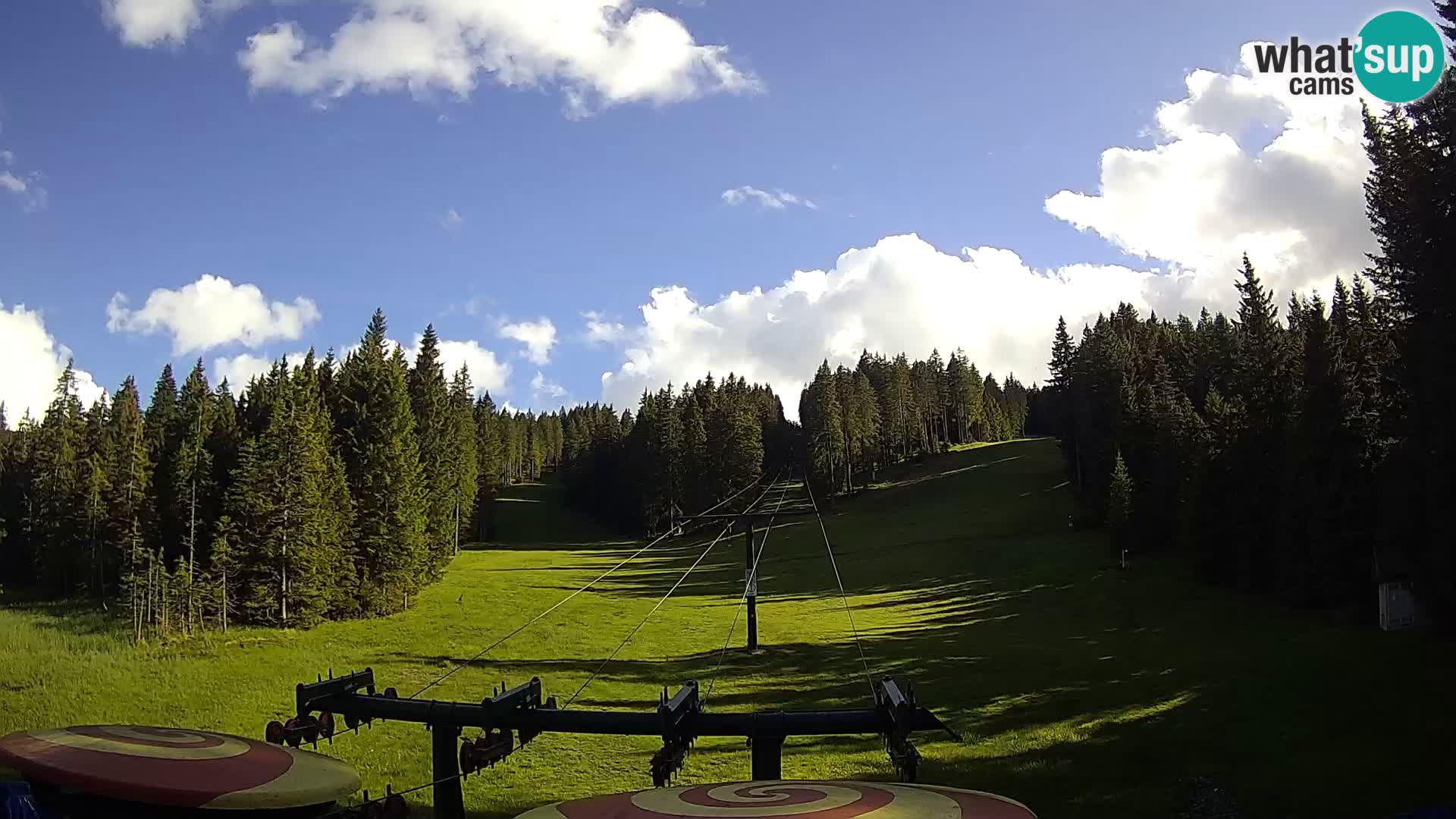 Comprensorio sciistico Rogla Webcam live Ostruščica piste 1 e 2