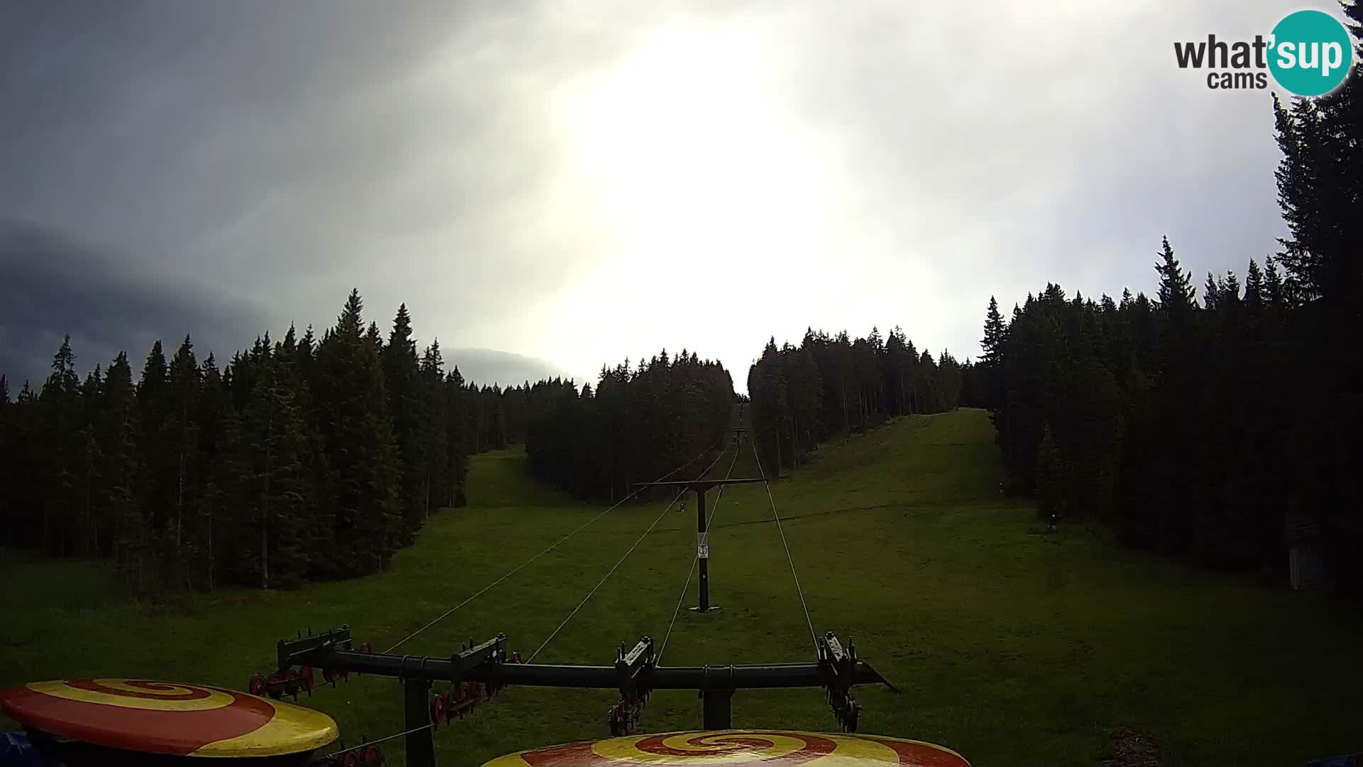 Comprensorio sciistico Rogla Webcam live Ostruščica piste 1 e 2