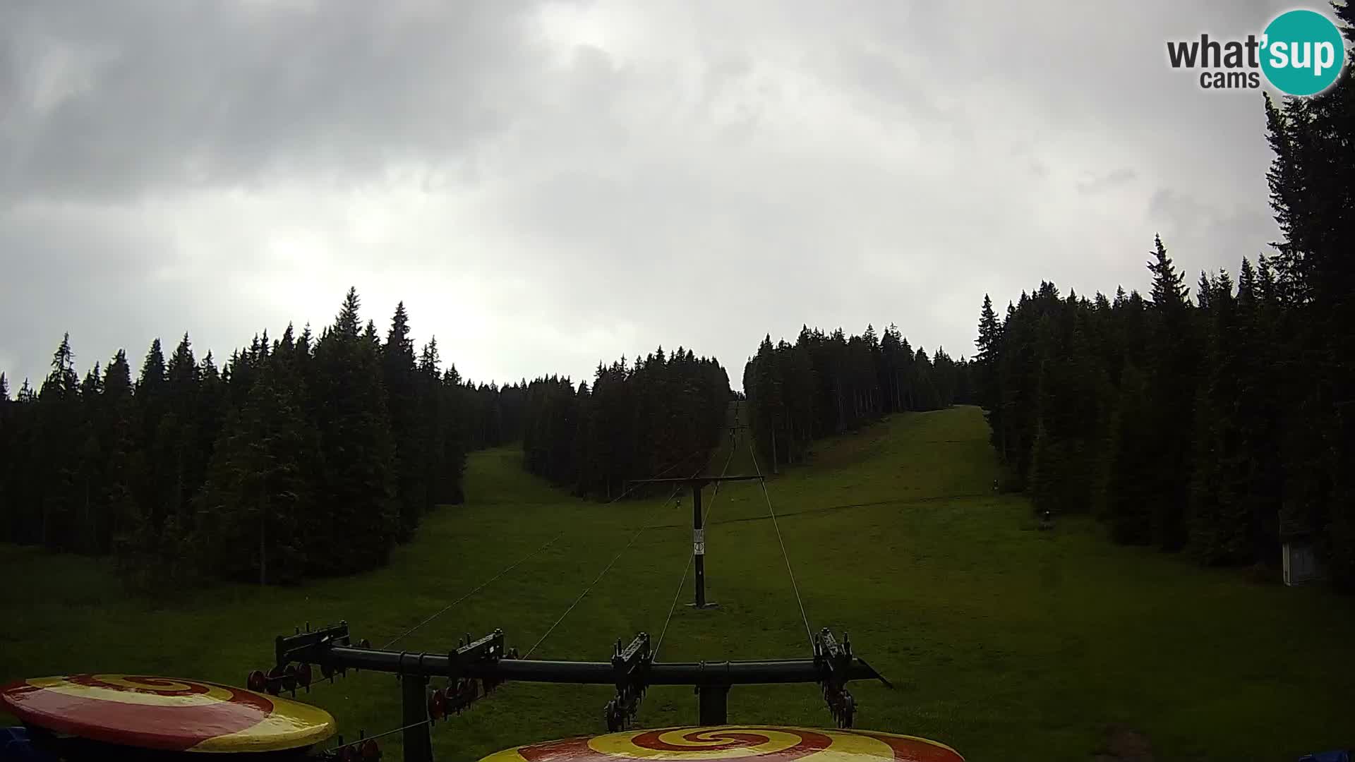 Skigebiet Rogla Webcam Ostruščica Piste 1 und 2