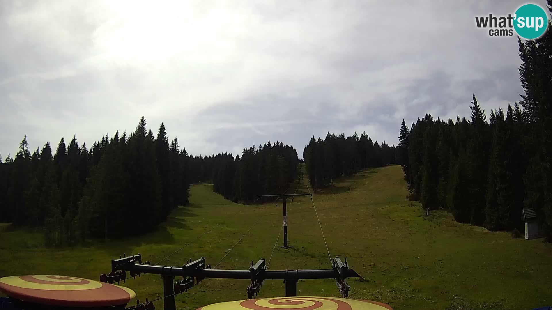 Skijalište Rogla web kamera Ostruščica proga 1 in 2