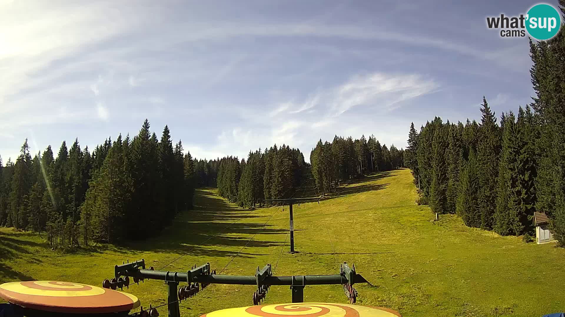 Comprensorio sciistico Rogla Webcam live Ostruščica piste 1 e 2