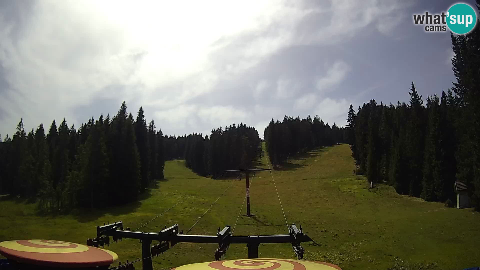 Comprensorio sciistico Rogla Webcam live Ostruščica piste 1 e 2