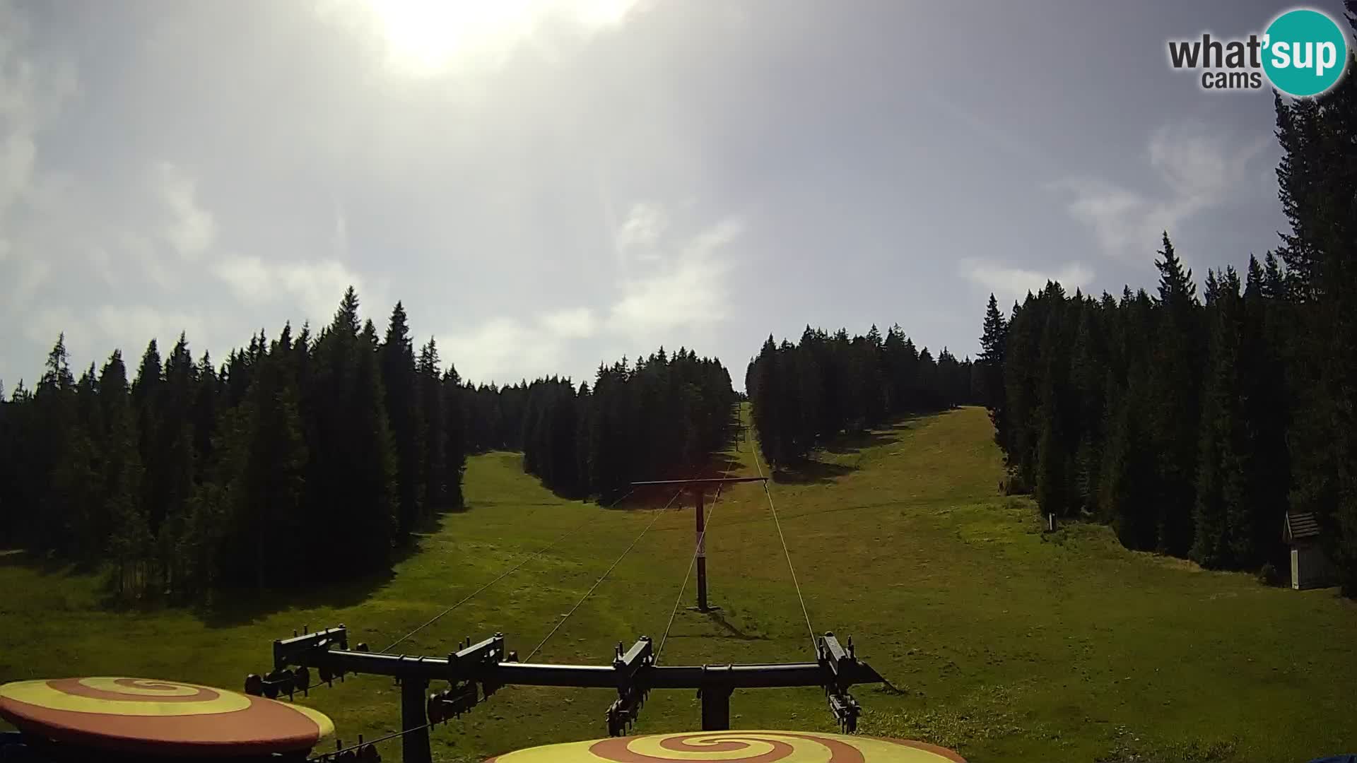 Skigebiet Rogla Webcam Ostruščica Piste 1 und 2