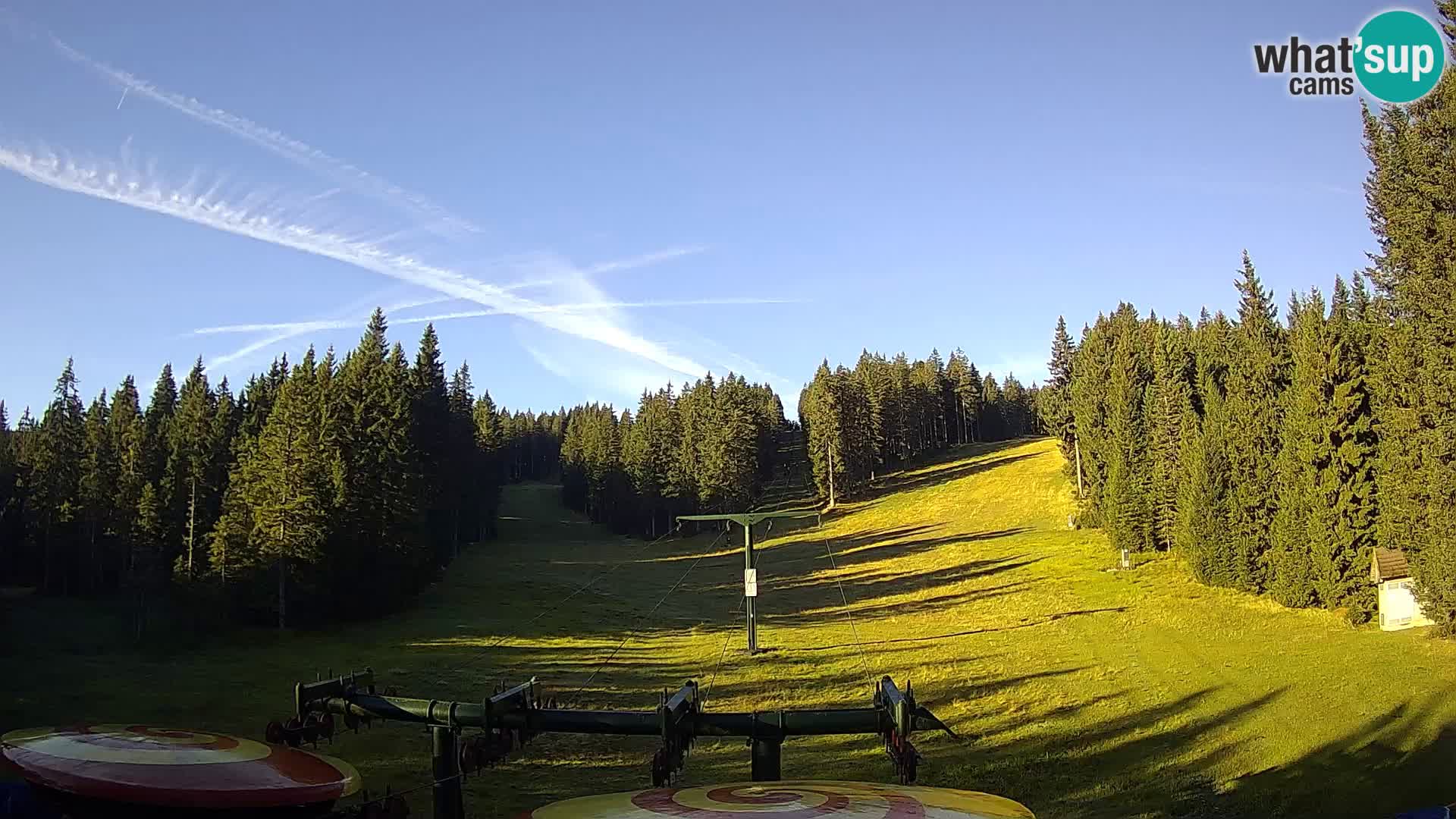 Comprensorio sciistico Rogla Webcam live Ostruščica piste 1 e 2