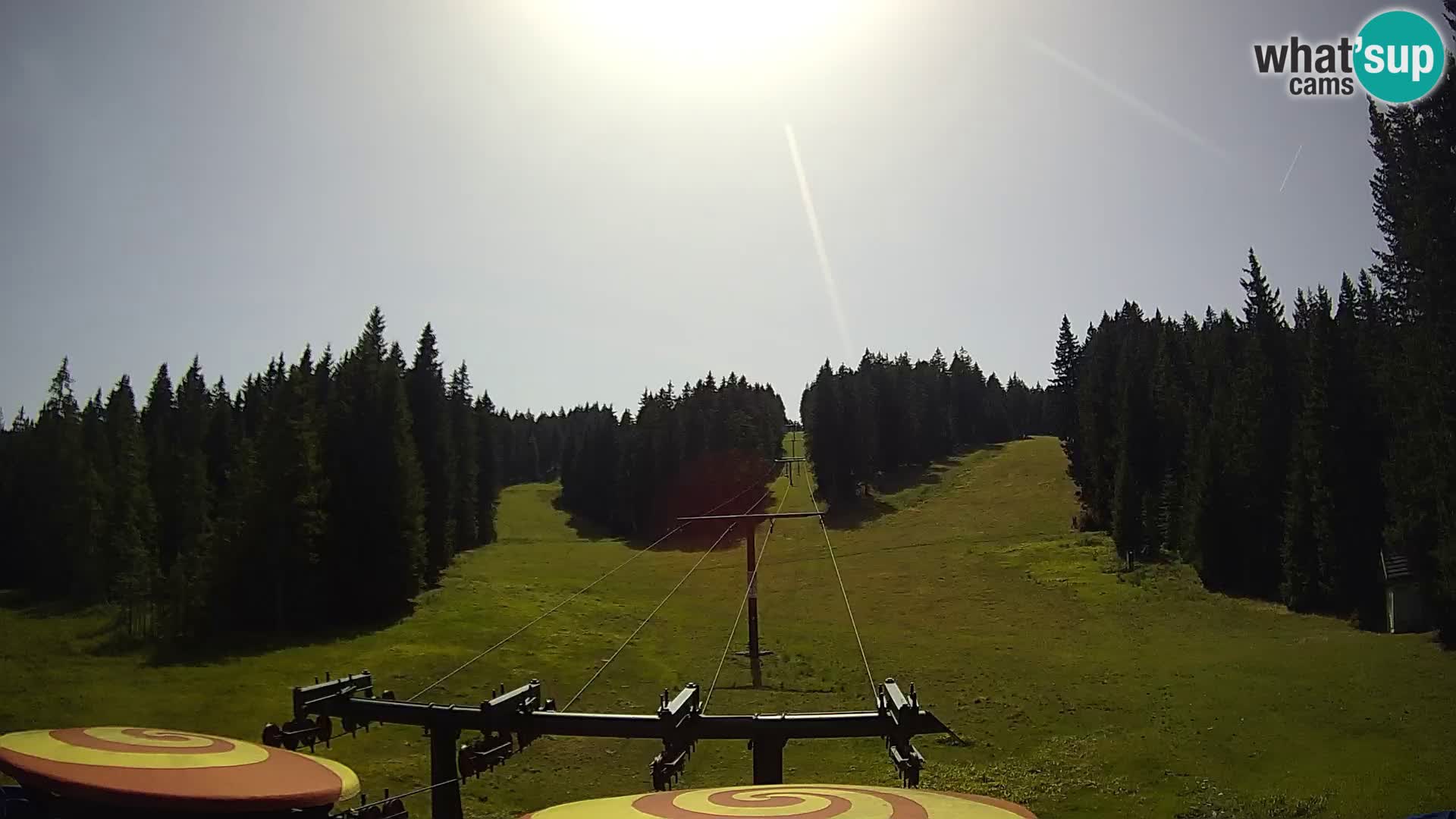 Comprensorio sciistico Rogla Webcam live Ostruščica piste 1 e 2
