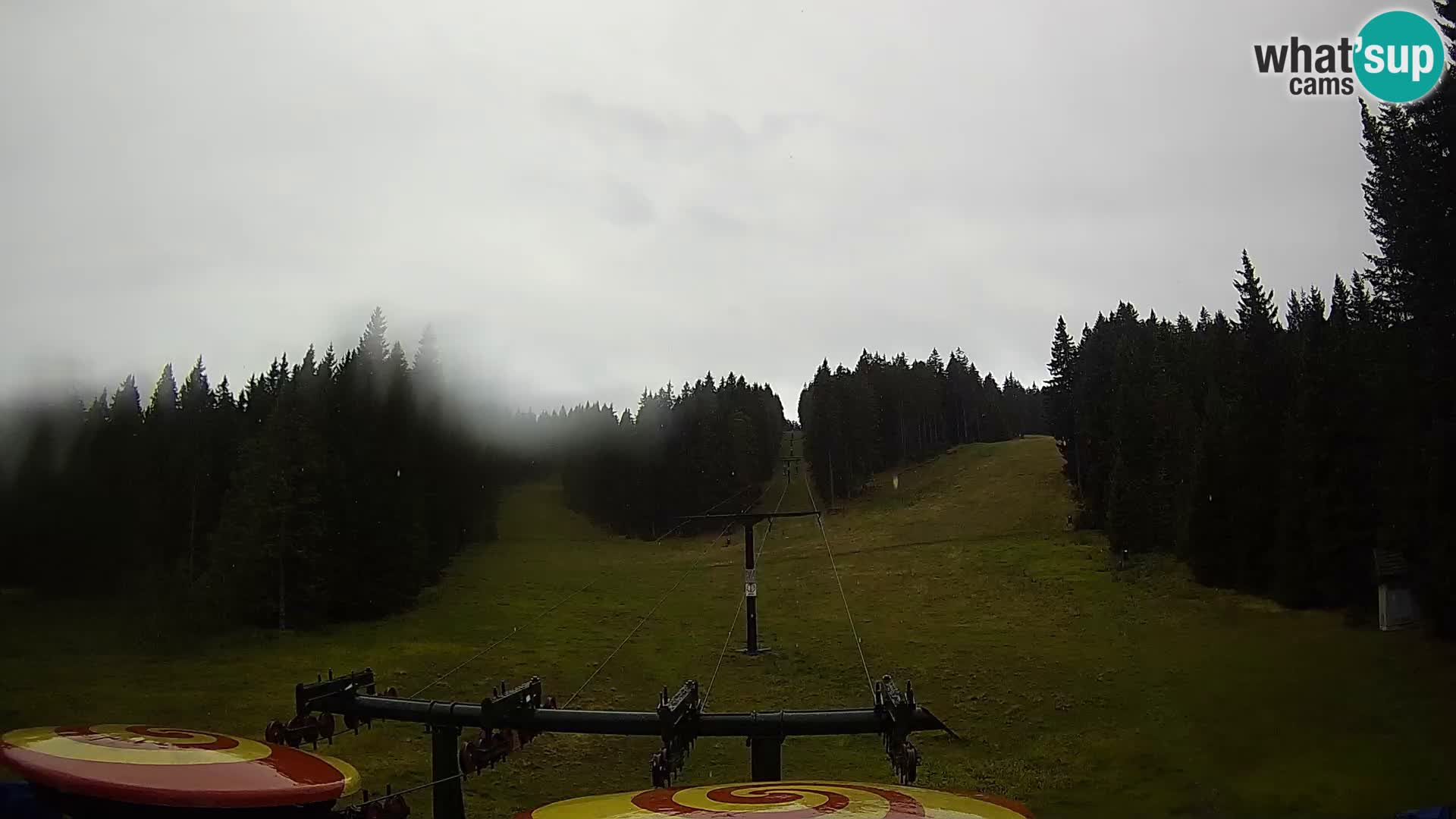 Skigebiet Rogla Webcam Ostruščica Piste 1 und 2