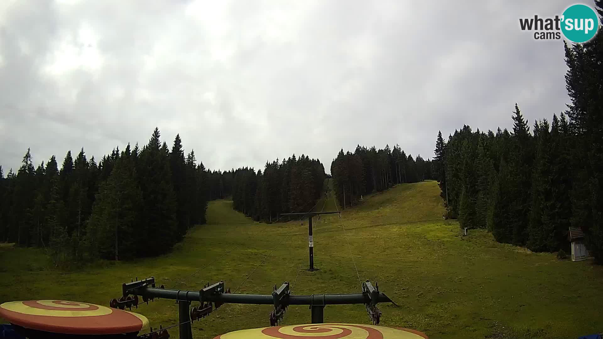 Comprensorio sciistico Rogla Webcam live Ostruščica piste 1 e 2
