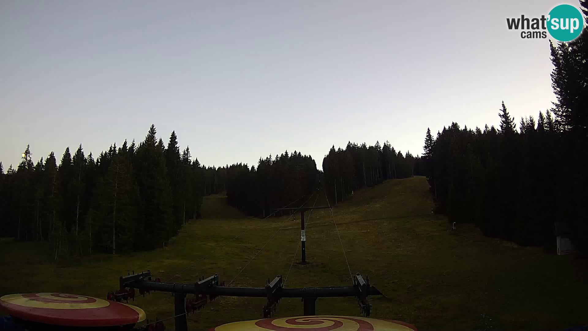 Comprensorio sciistico Rogla Webcam live Ostruščica piste 1 e 2