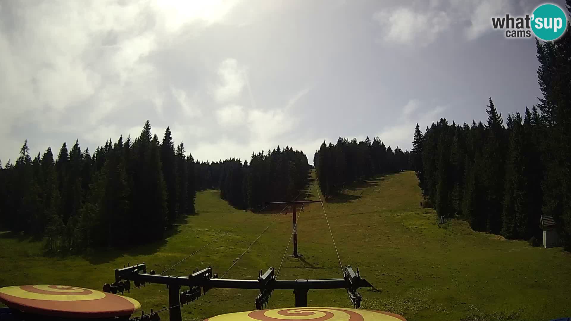 Comprensorio sciistico Rogla Webcam live Ostruščica piste 1 e 2