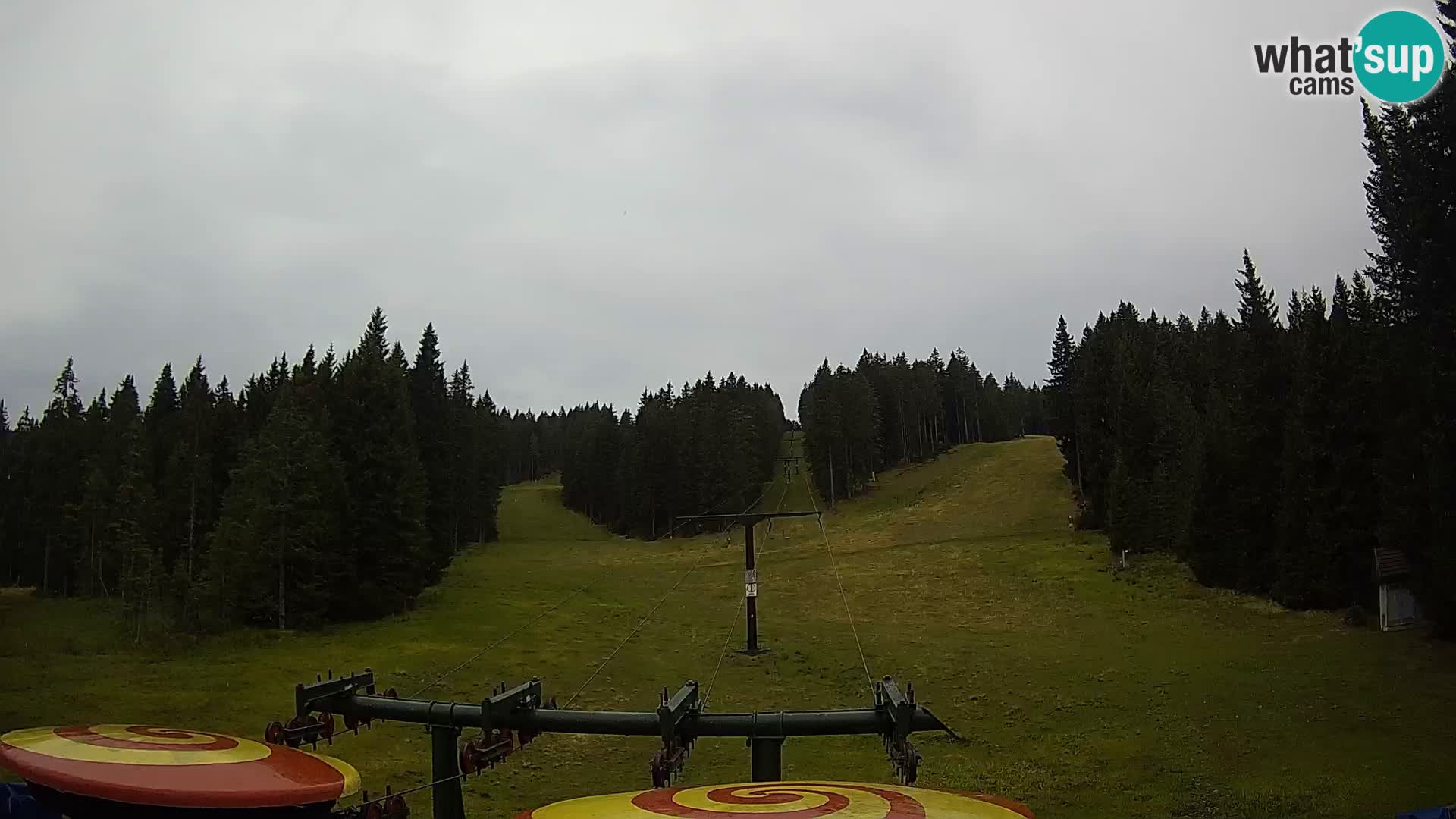 Skijalište Rogla web kamera Ostruščica proga 1 in 2