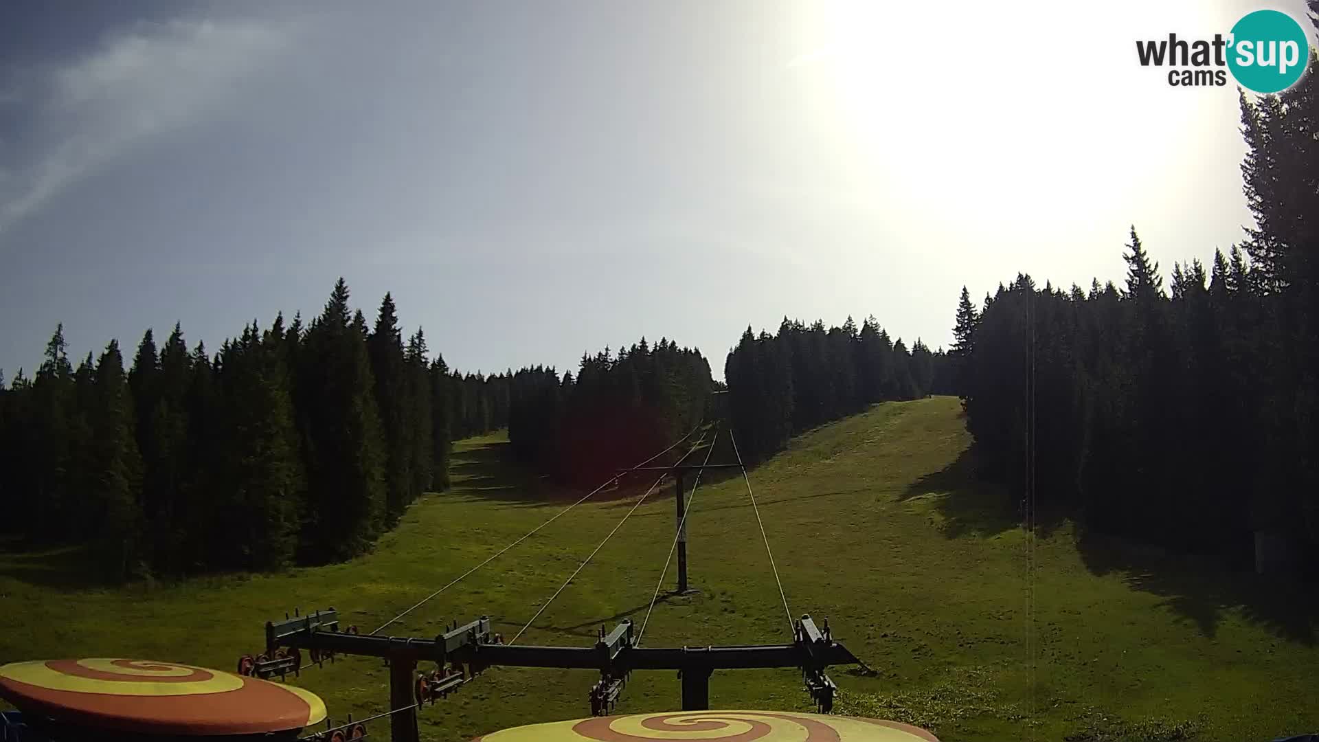Station de ski Rogla Webcam Ostruščica pistes 1 et 2
