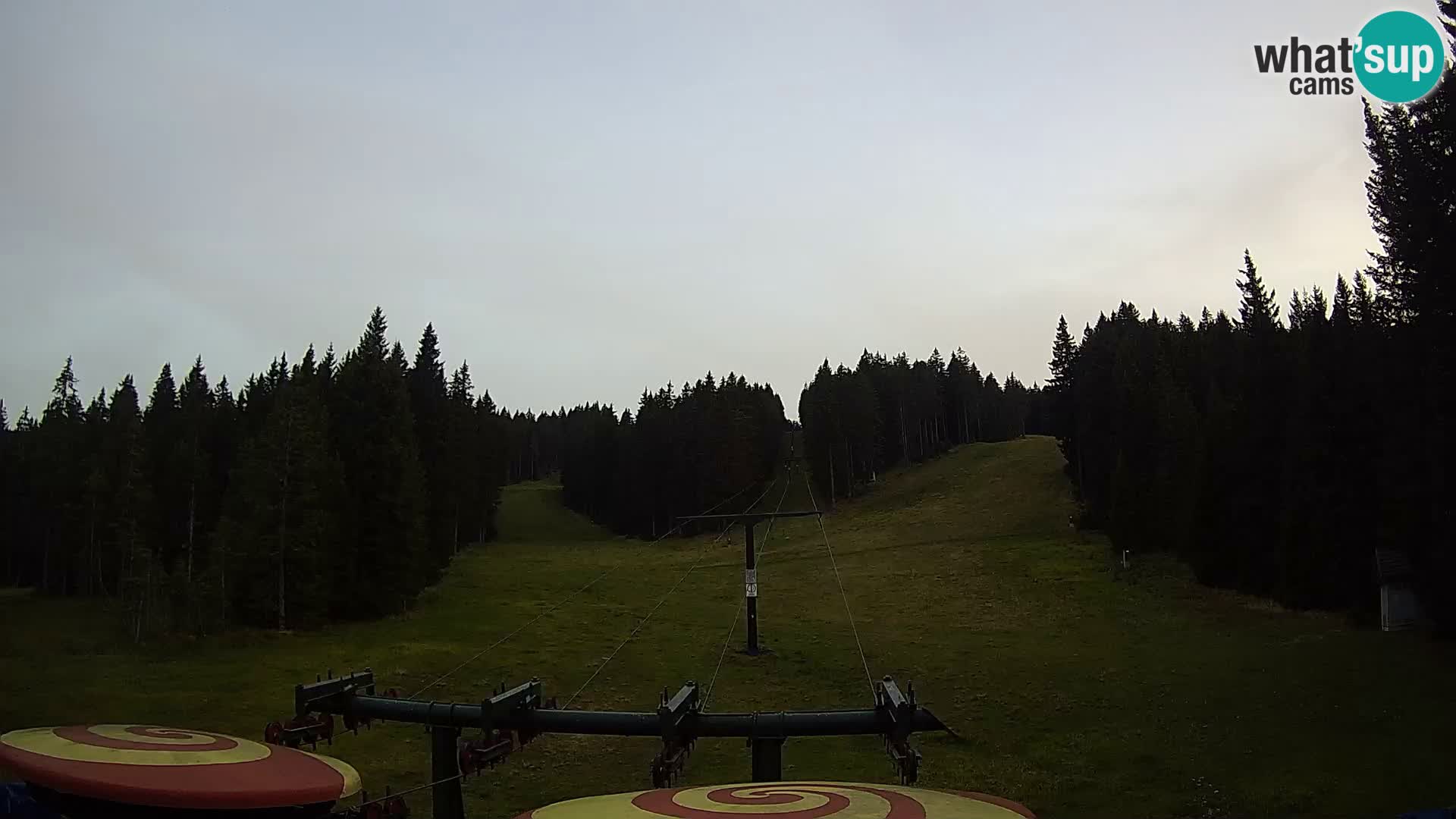 Comprensorio sciistico Rogla Webcam live Ostruščica piste 1 e 2