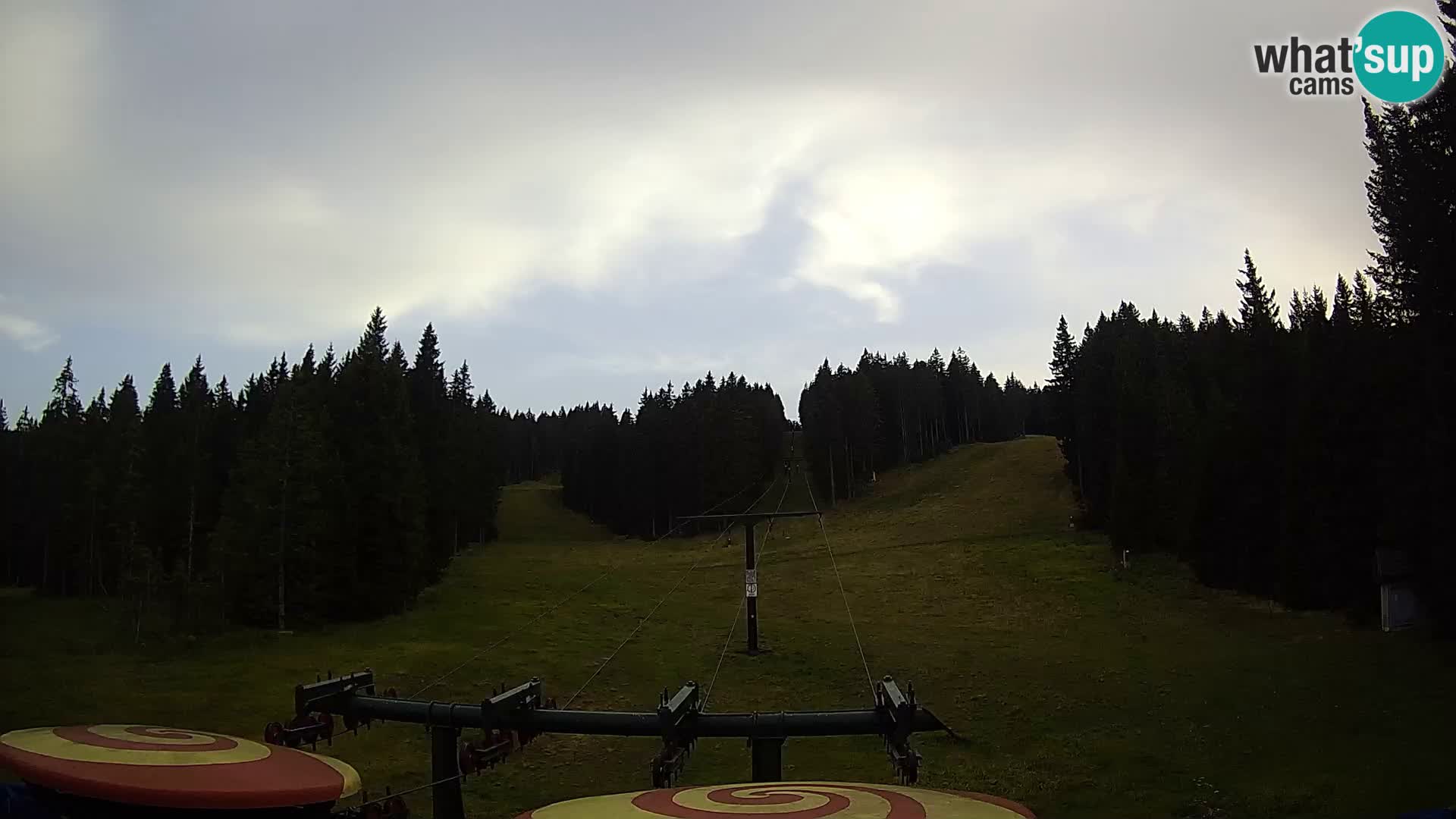 Skigebiet Rogla Webcam Ostruščica Piste 1 und 2