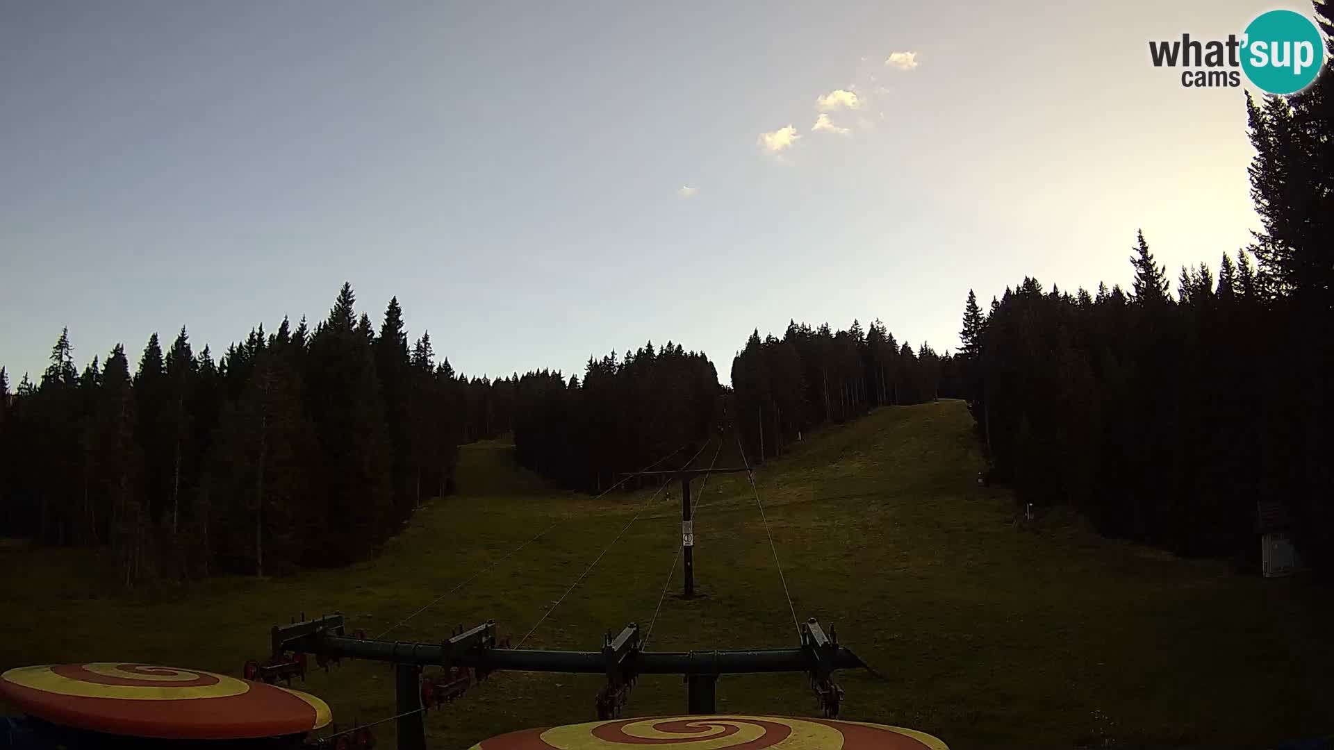 Comprensorio sciistico Rogla Webcam live Ostruščica piste 1 e 2