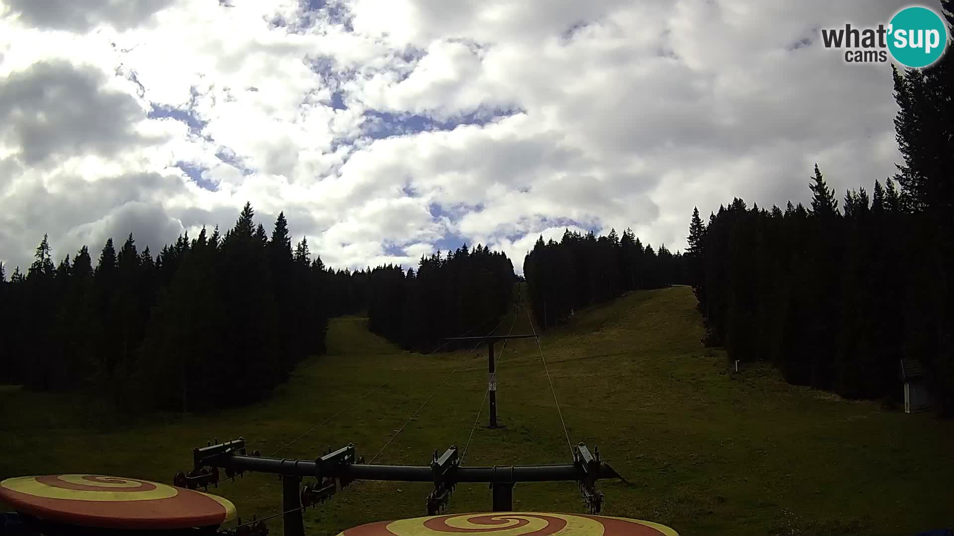Comprensorio sciistico Rogla Webcam live Ostruščica piste 1 e 2