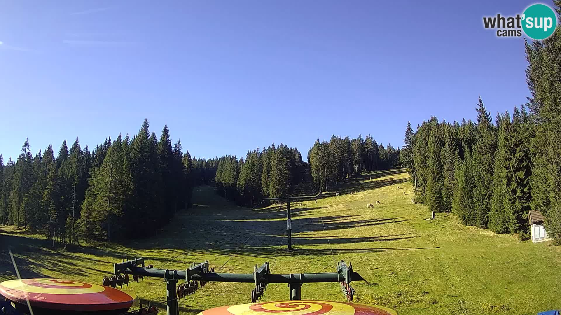 Skijalište Rogla web kamera Ostruščica proga 1 in 2