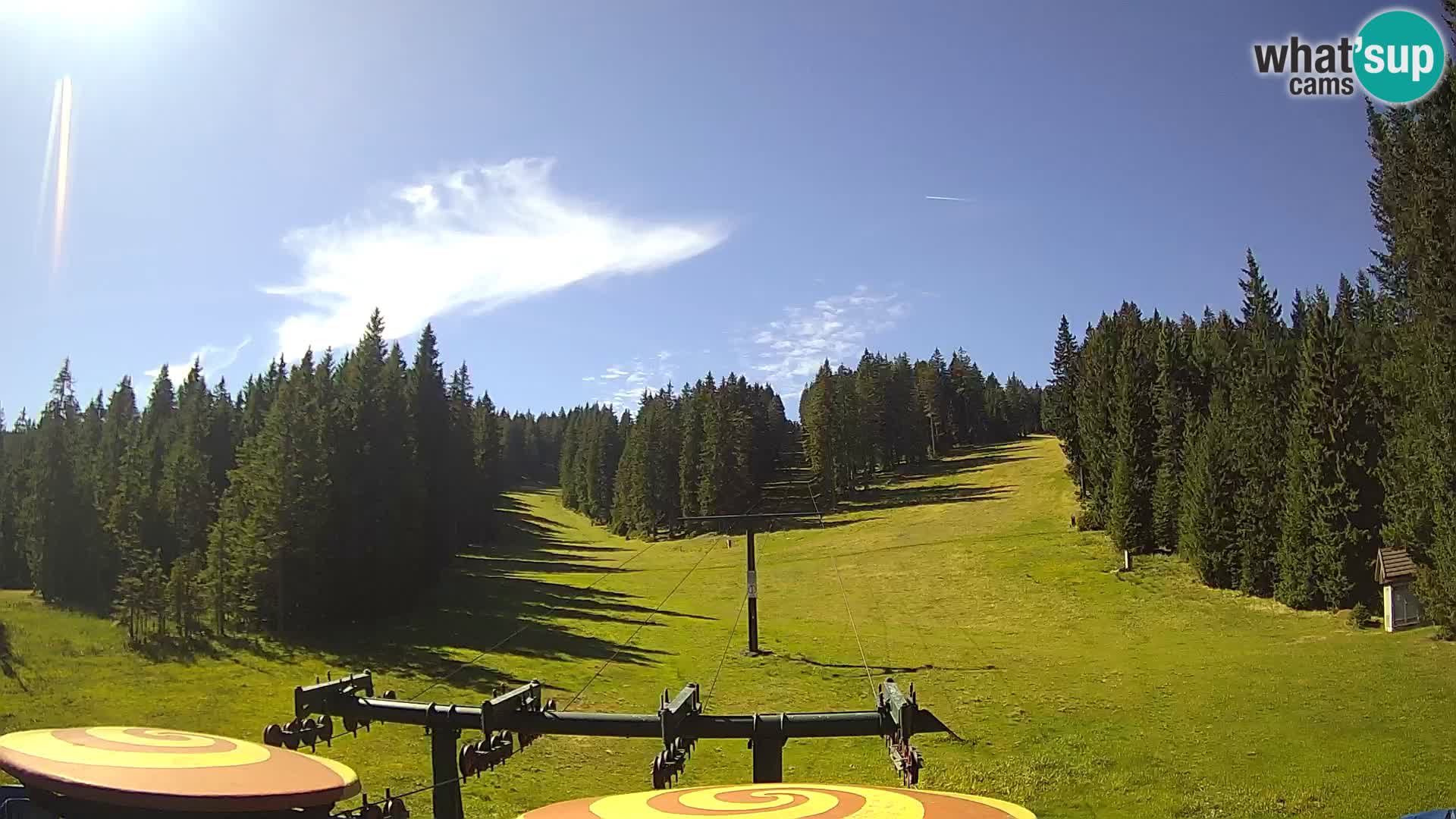 Station de ski Rogla Webcam Ostruščica pistes 1 et 2