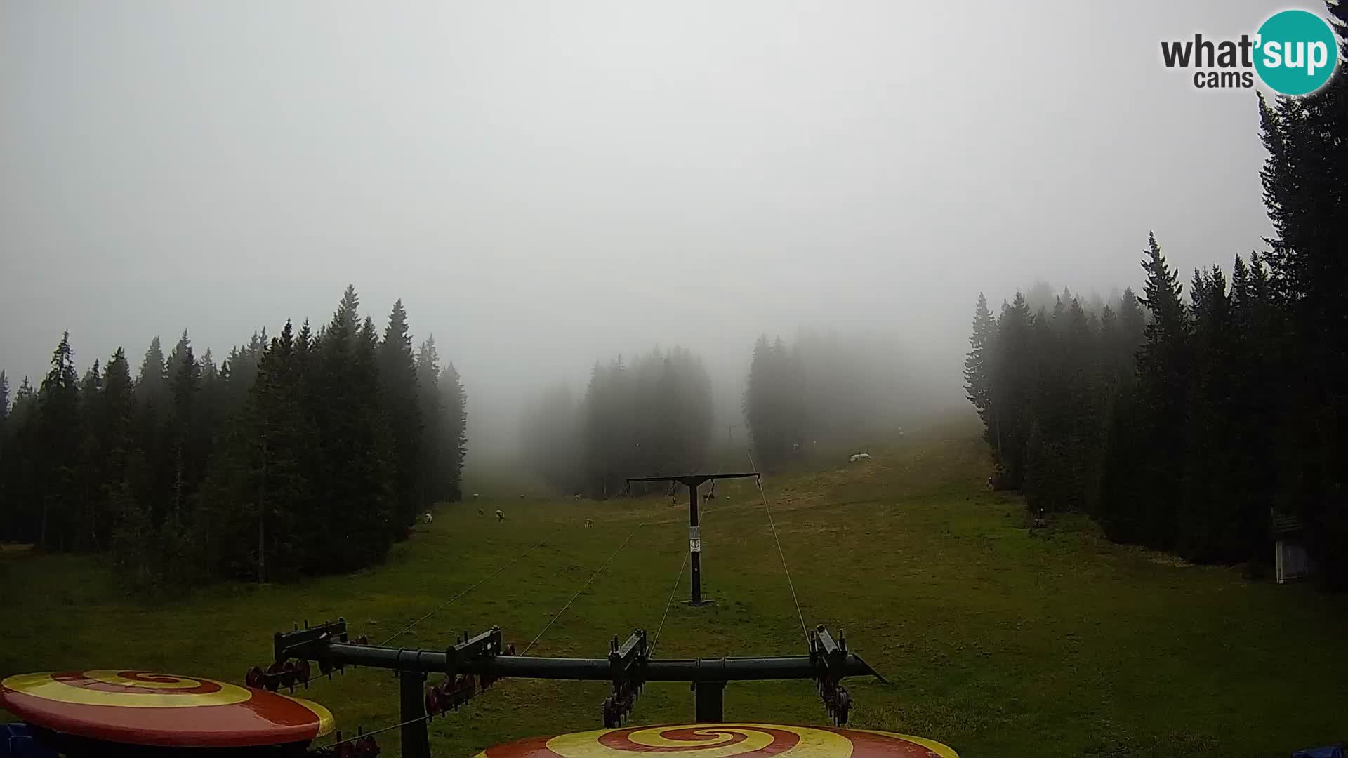 Skijalište Rogla web kamera Ostruščica proga 1 in 2
