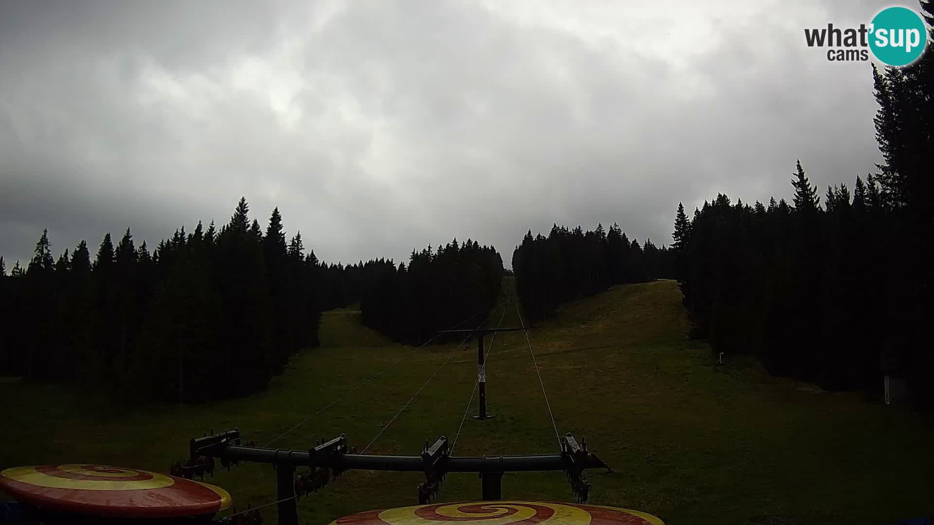 Comprensorio sciistico Rogla Webcam live Ostruščica piste 1 e 2