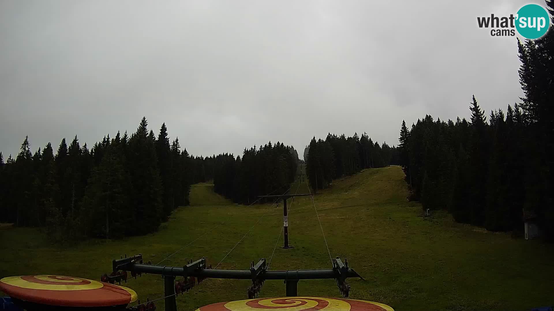 Skijalište Rogla web kamera Ostruščica proga 1 in 2