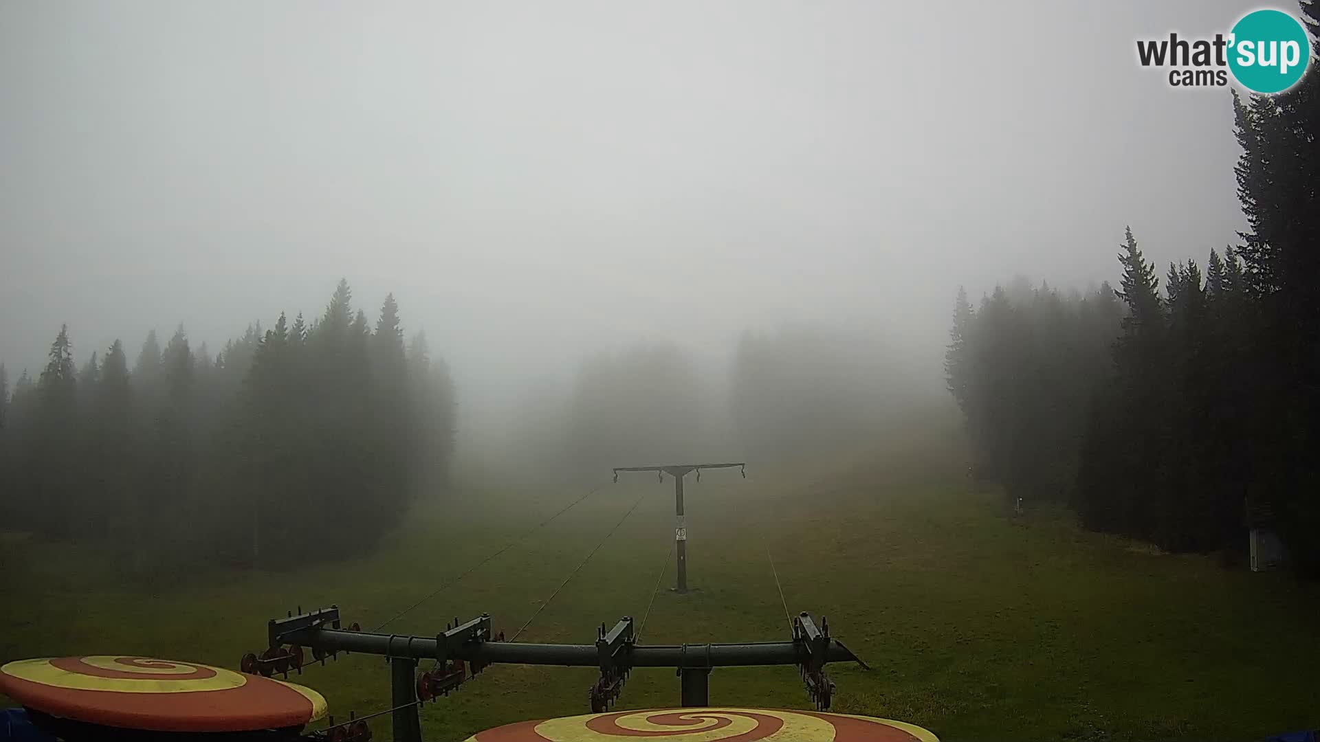 Comprensorio sciistico Rogla Webcam live Ostruščica piste 1 e 2