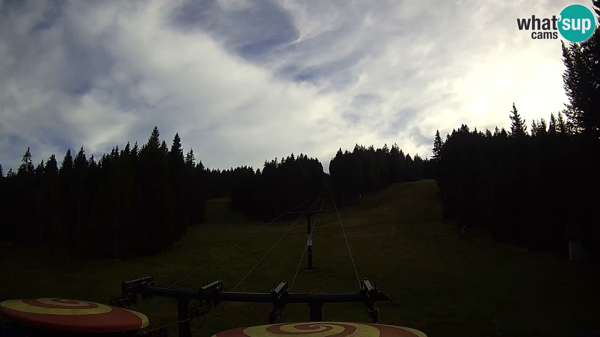 Comprensorio sciistico Rogla Webcam live Ostruščica piste 1 e 2