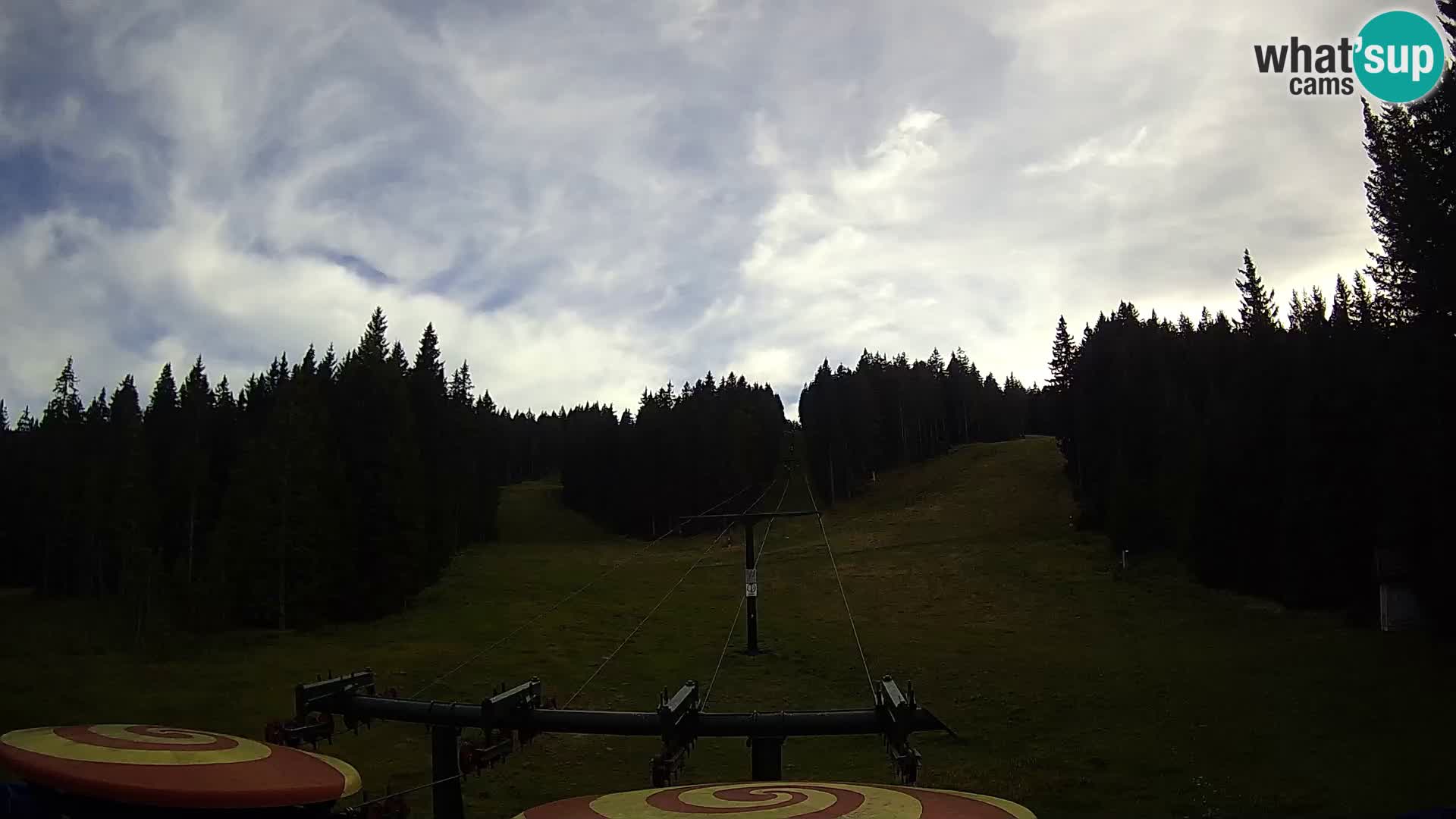Comprensorio sciistico Rogla Webcam live Ostruščica piste 1 e 2