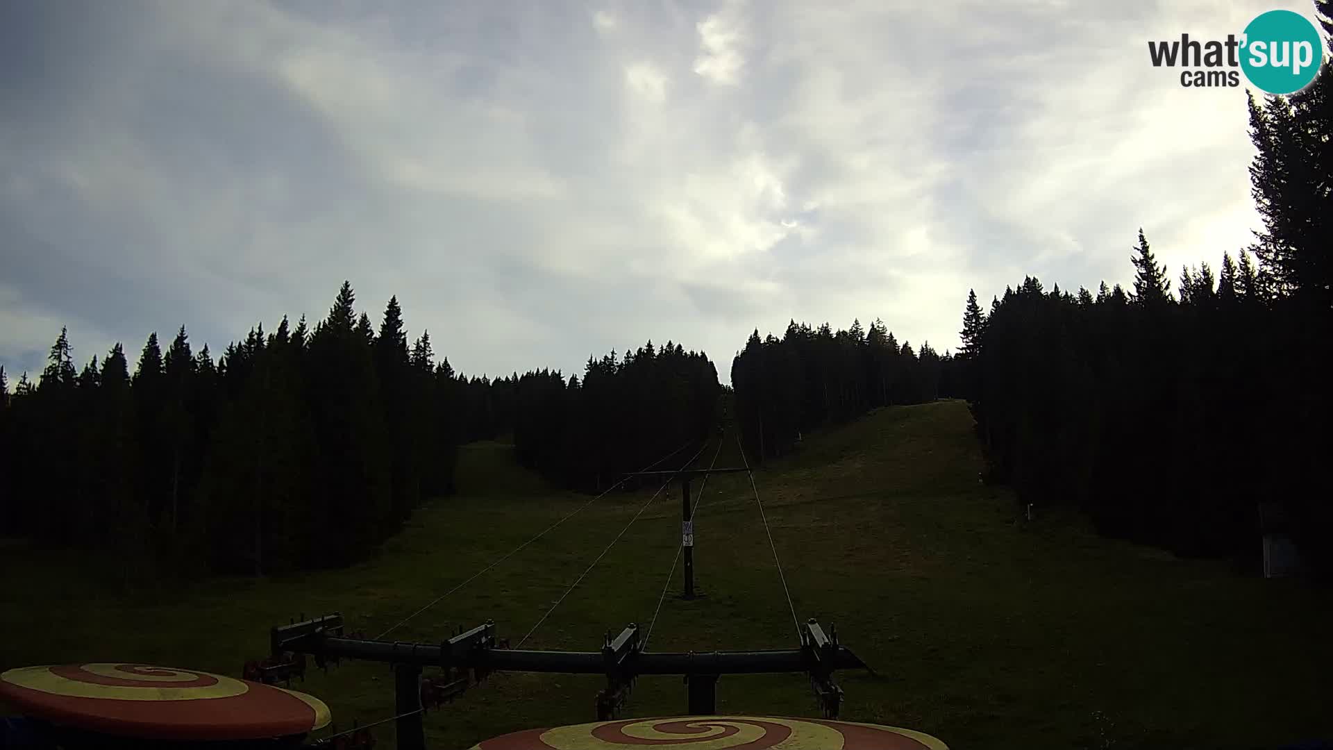 Skigebiet Rogla Webcam Ostruščica Piste 1 und 2