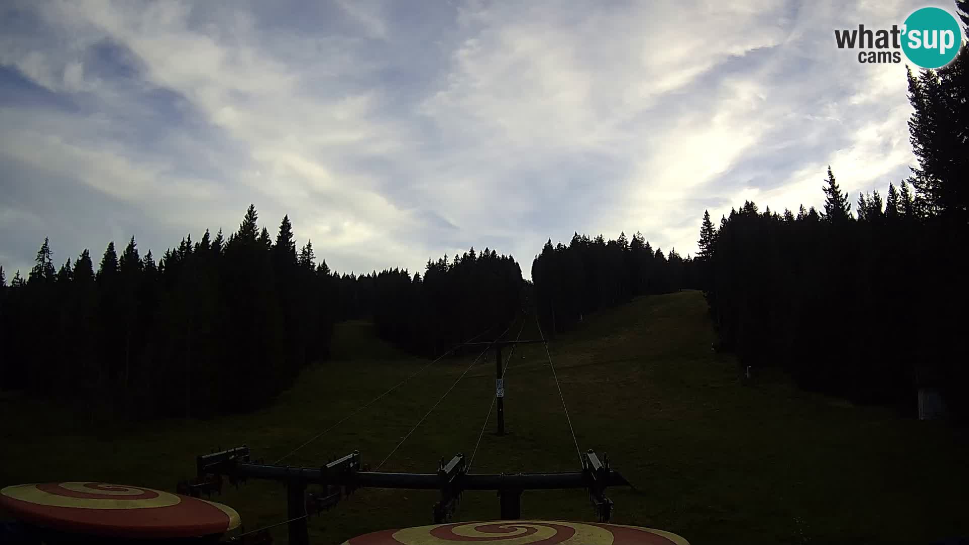 Estación de esquí Rogla Webcam Ostruščica pistas 1 y 2