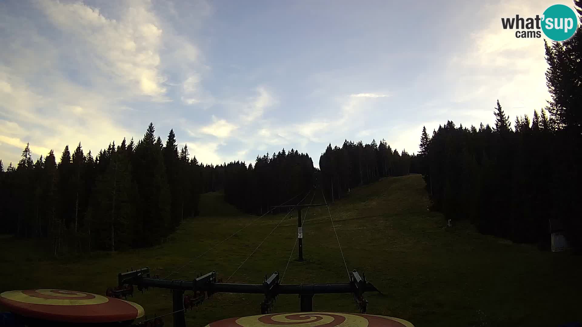 Estación de esquí Rogla Webcam Ostruščica pistas 1 y 2
