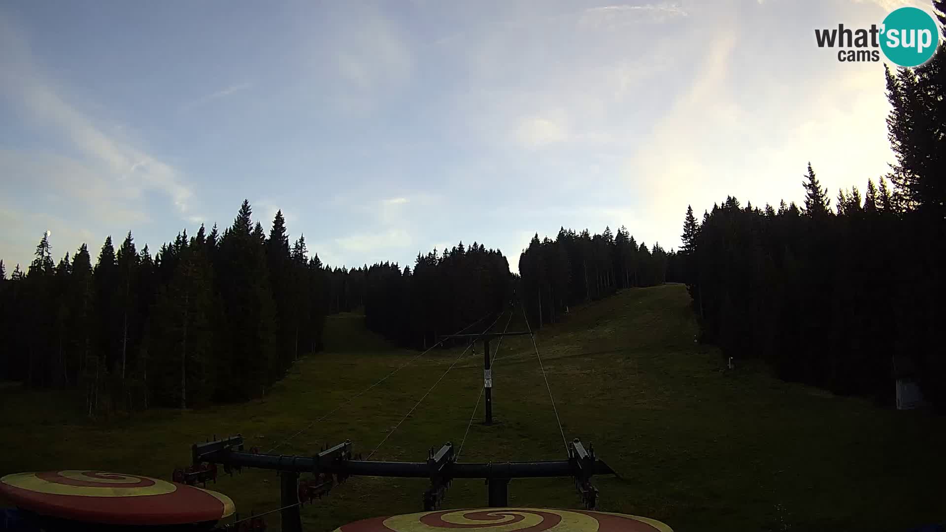 Estación de esquí Rogla Webcam Ostruščica pistas 1 y 2
