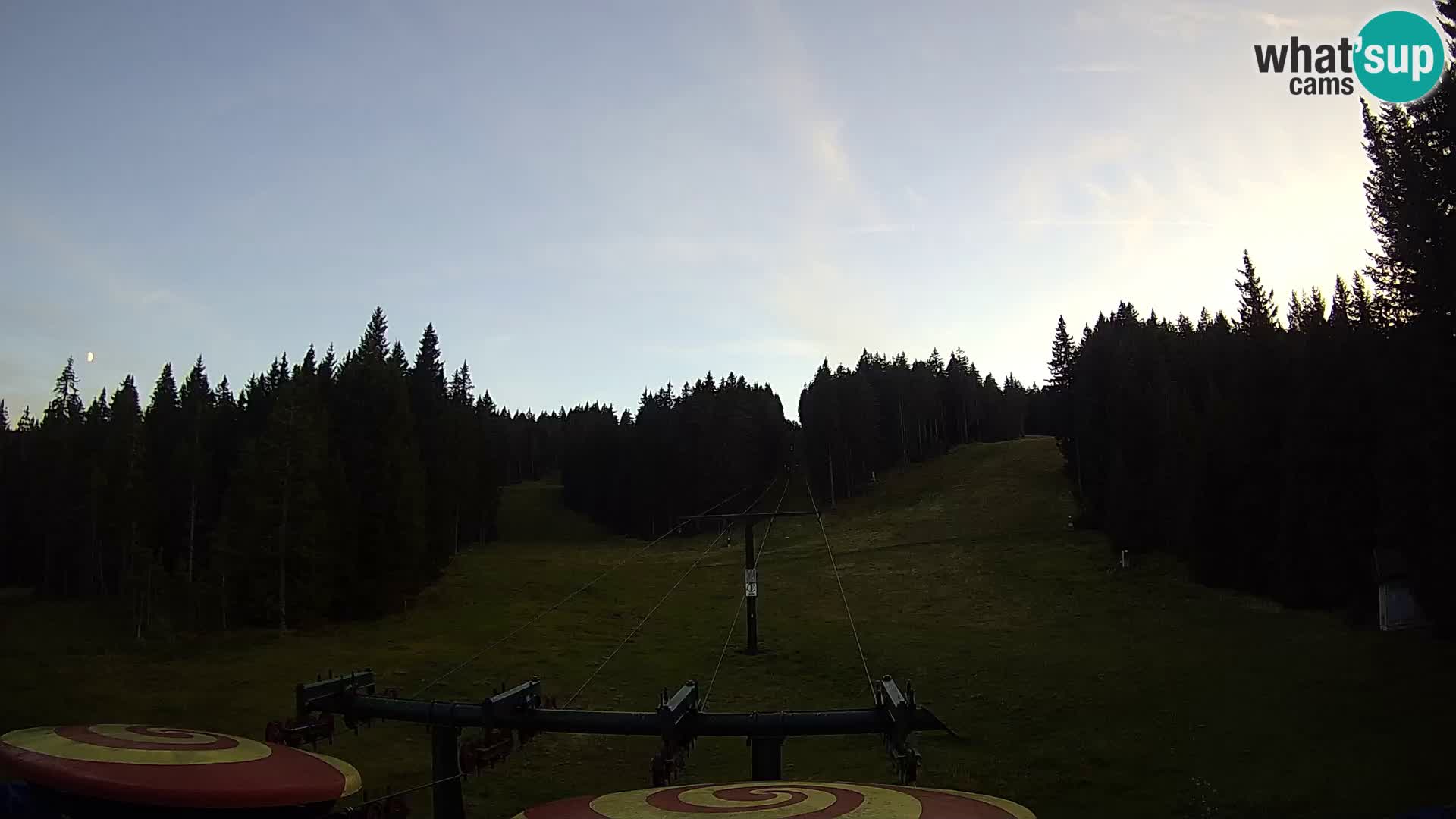 Skijalište Rogla web kamera Ostruščica proga 1 in 2
