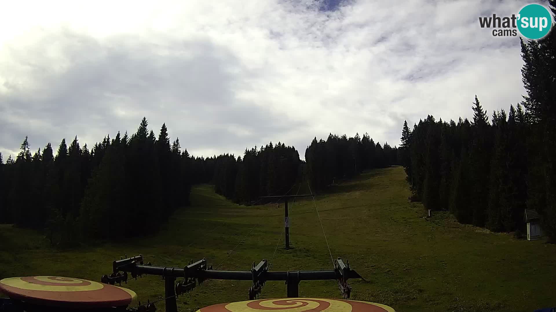 Skigebiet Rogla Webcam Ostruščica Piste 1 und 2