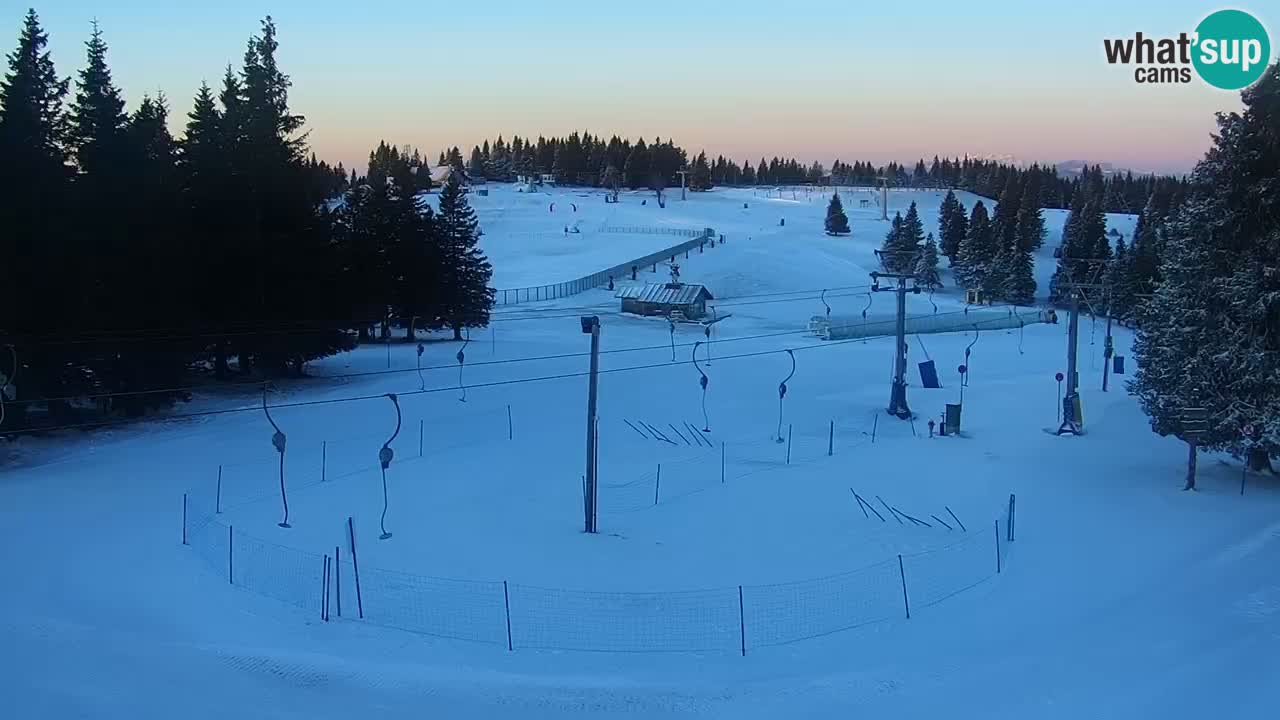 Live webcam Rogla – Uniorček – Ski resort Slovenia